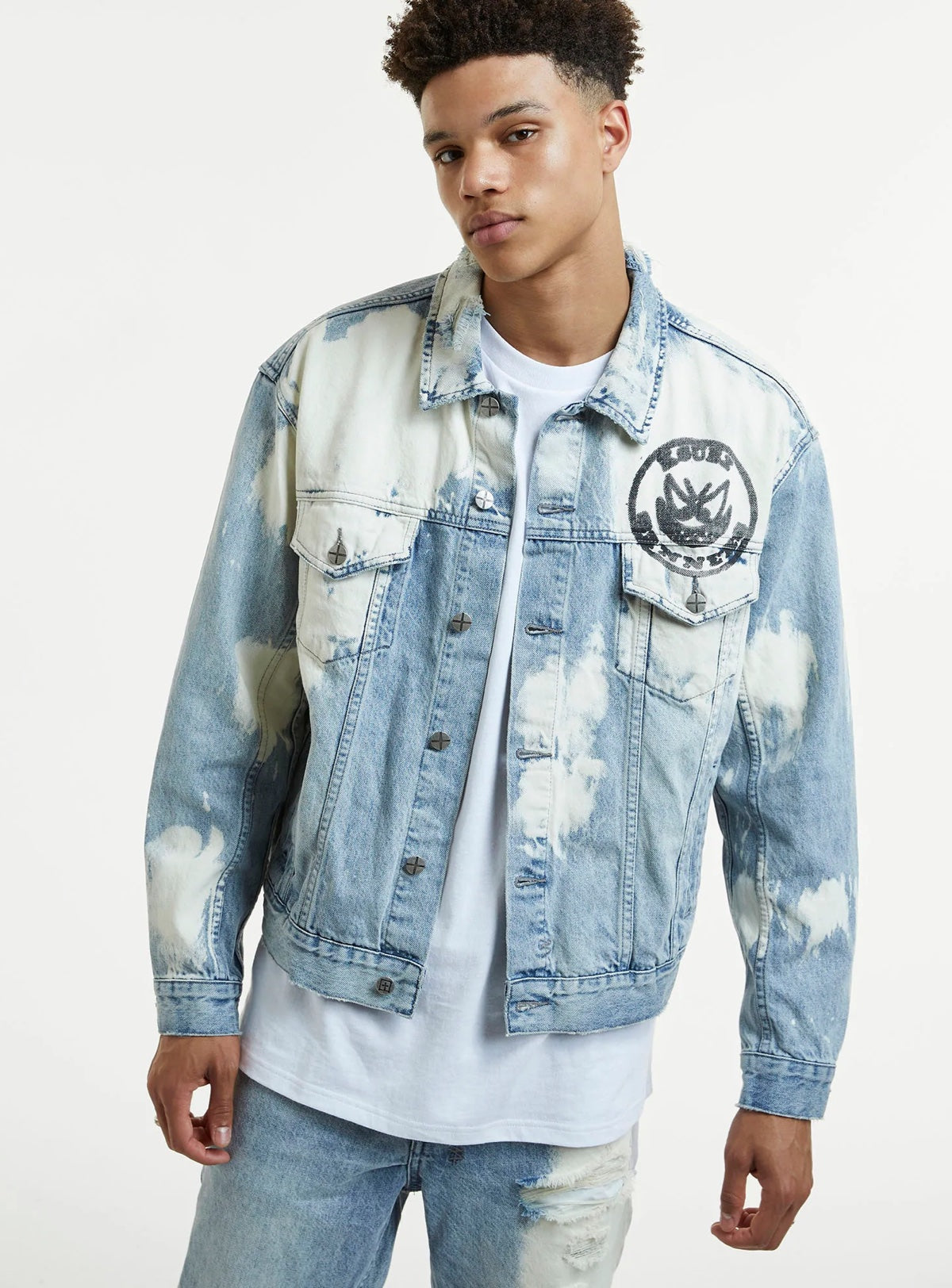 Ksubi Denim Jacket - Oh G Oktane - Blue - 5000005211