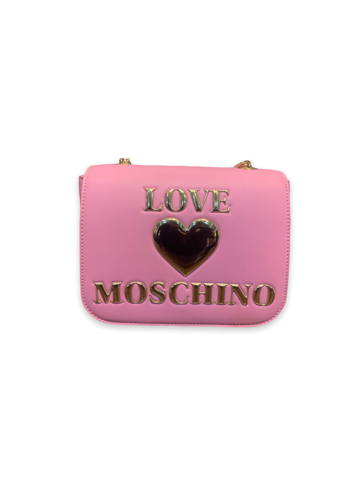 Moschino Bag - Flap Logo Medium - Pink - JC4052PP1DLF0607
