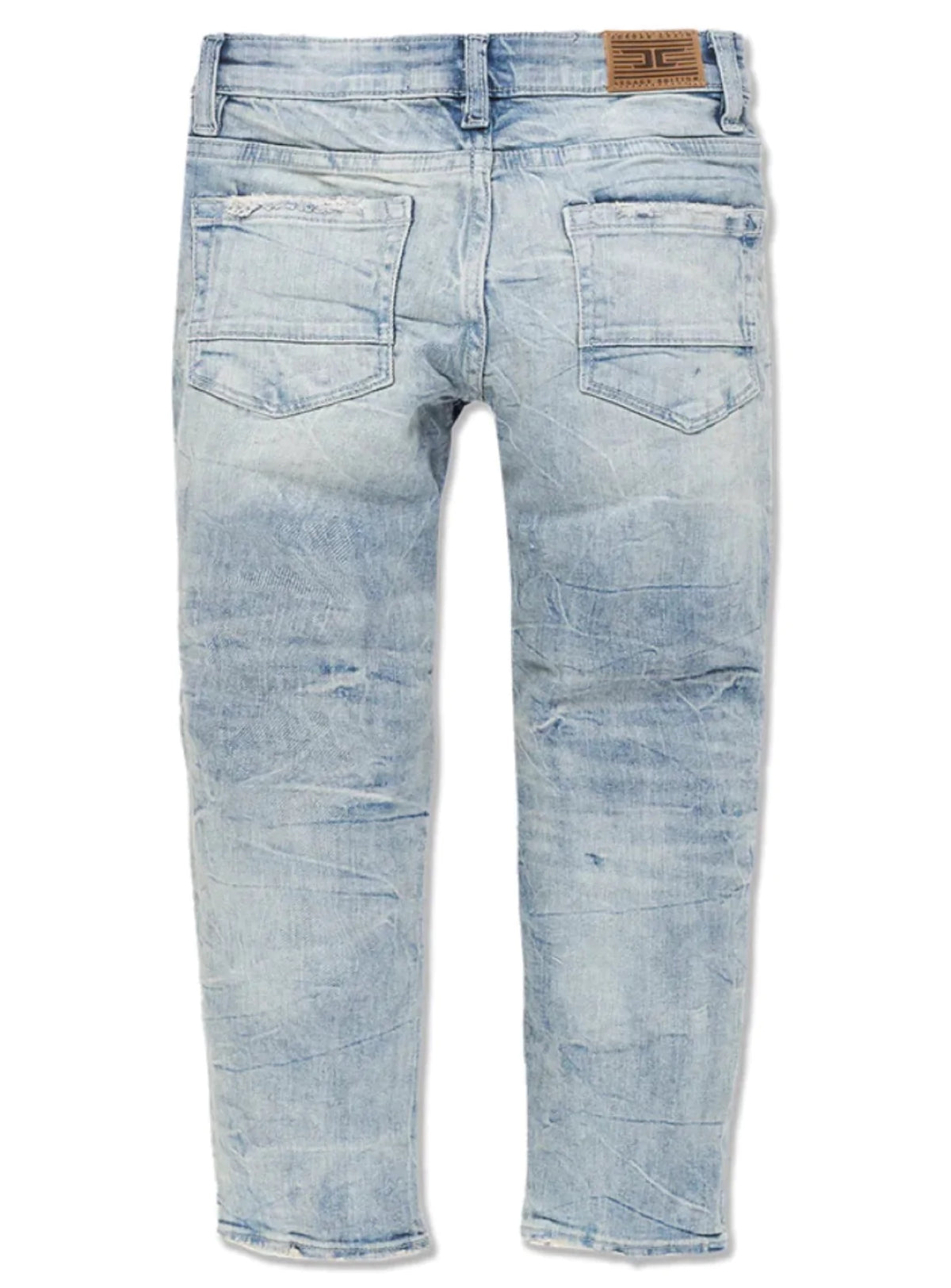 Jordan Craig Big Kids Jeans - Bayside Rip And Repair - Ice Blue - JS355RB