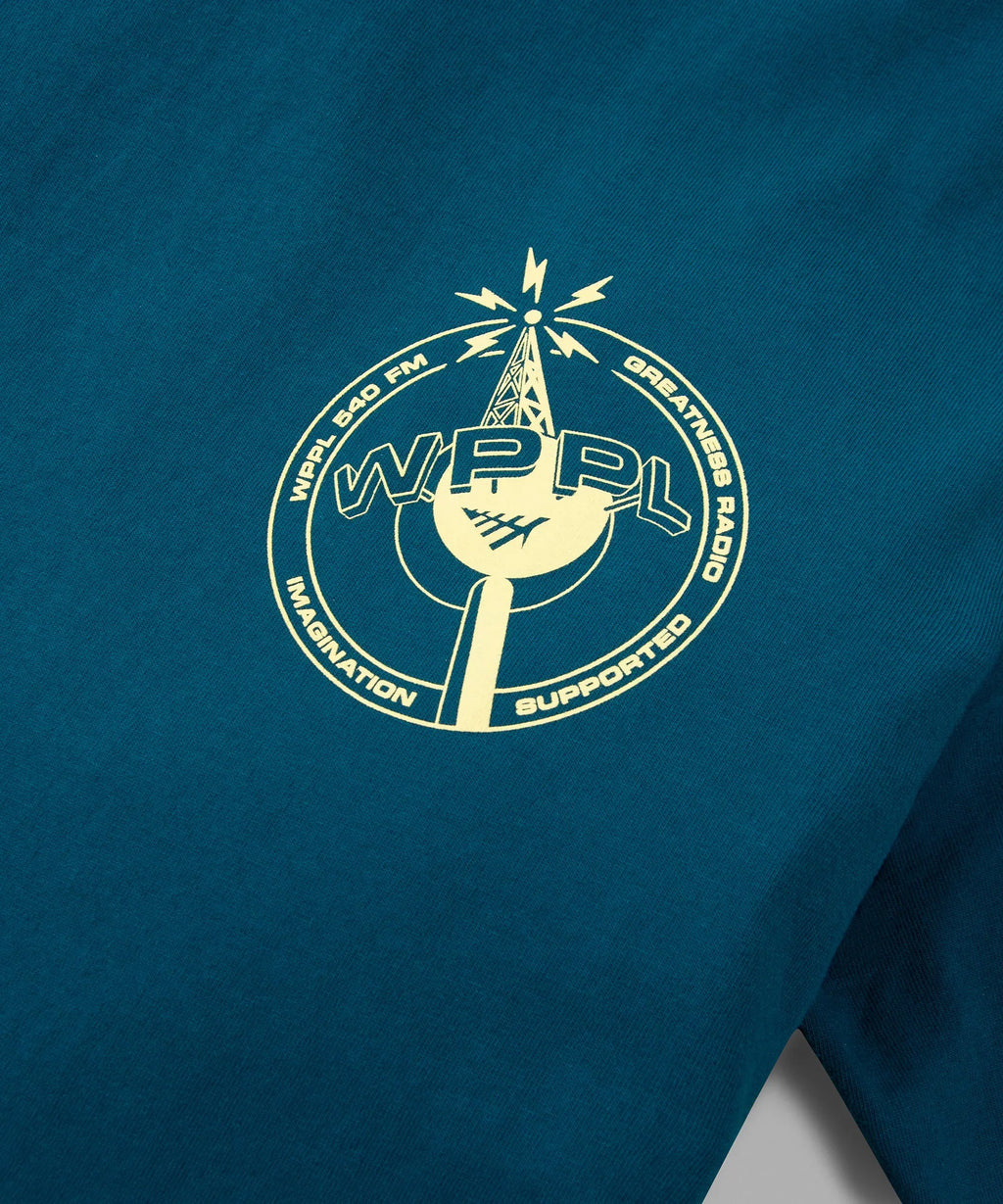 Paper Plane T-Shirt - Deep Lagoon - 200221