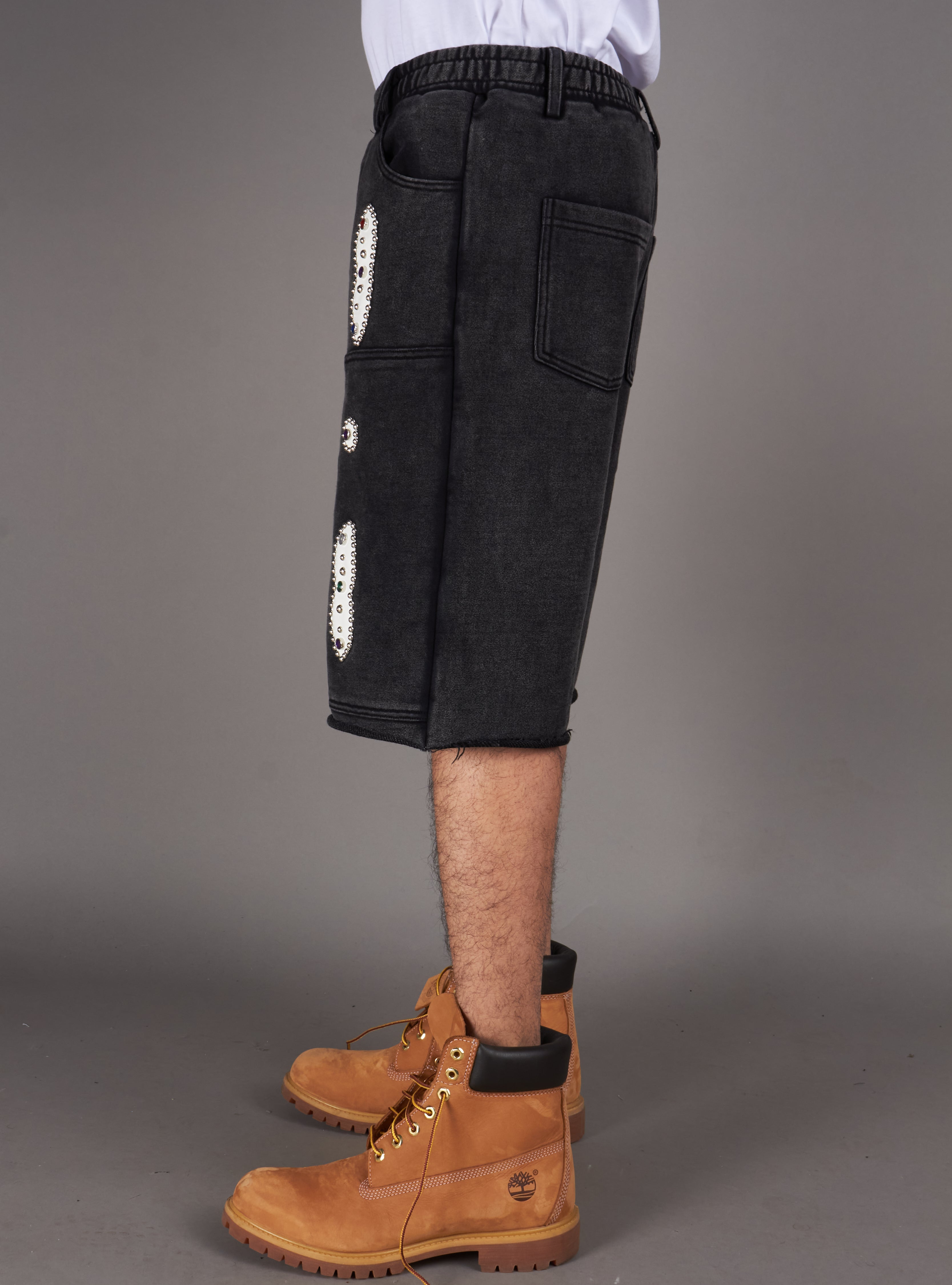 Politics Shorts - Keran - Washed Black - 640