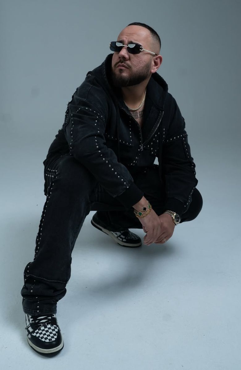 Hudson Sweatpants - Studded Flare - Black - 586