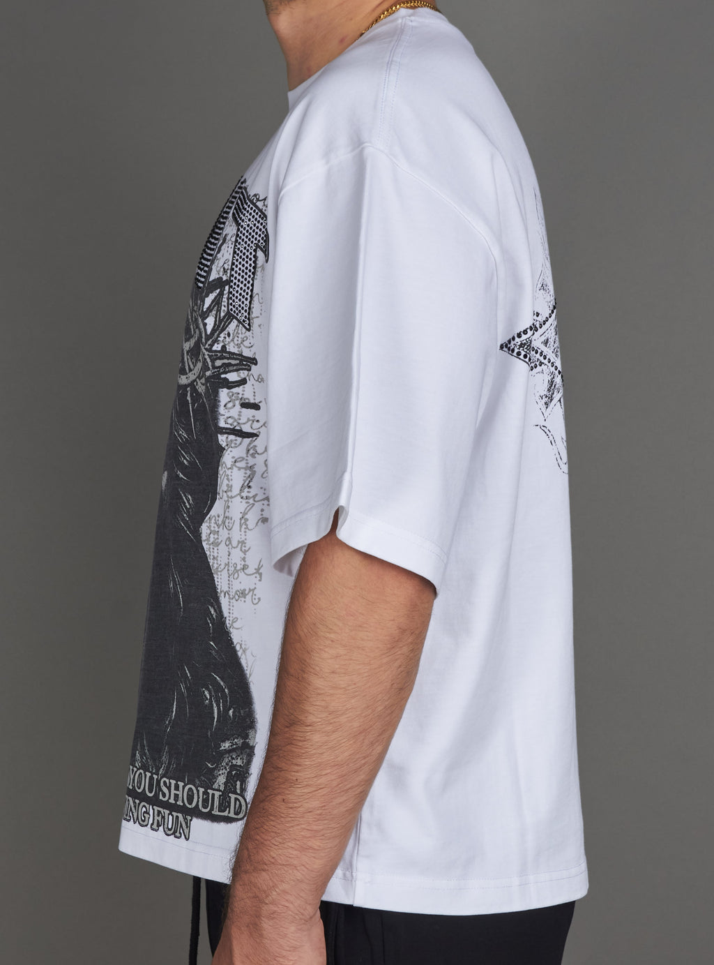 NME T-Shirt - Cole - White - 205