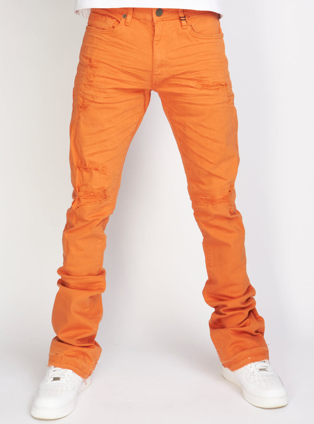 Jordan Craig Jeans - Theo Stacked - Orange - JRF955R