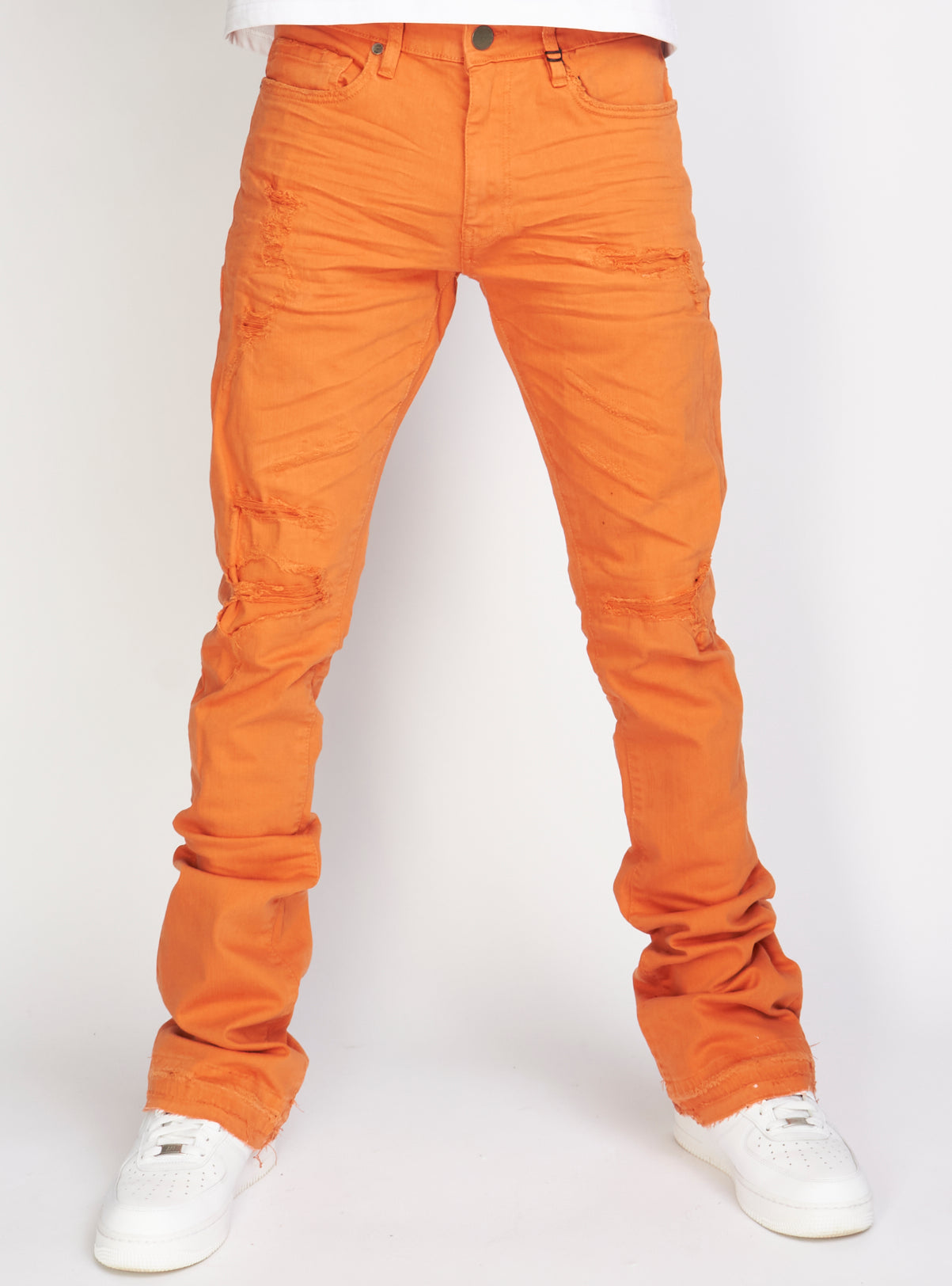 Jordan Craig Jeans - Theo Stacked - Orange - JRF955R