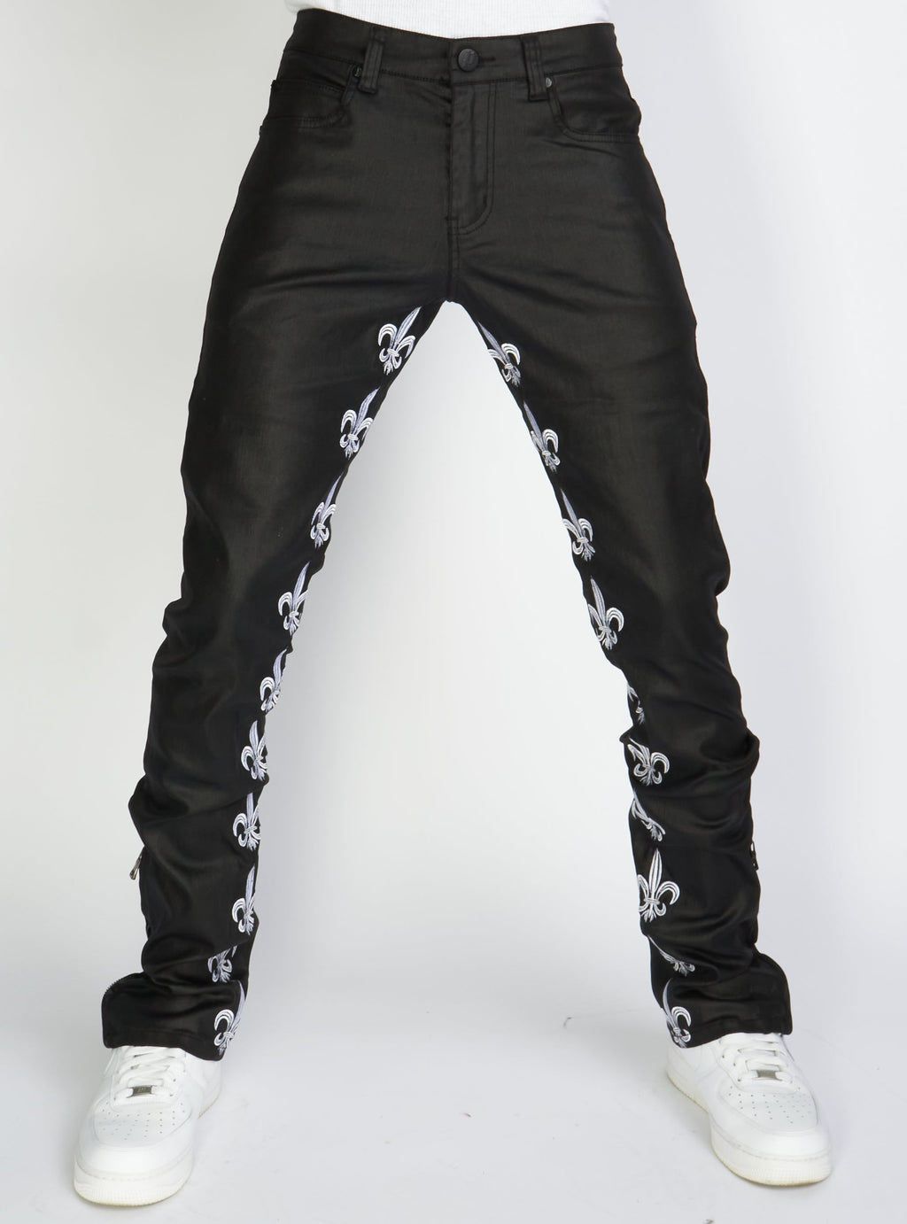 Politics Jeans - Endacott - Black and White - 503