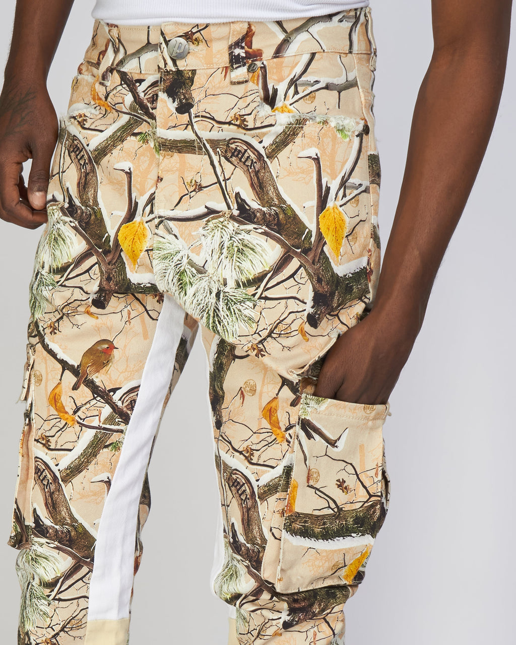 Politics Jeans - Beige Winter Camo - Mott510