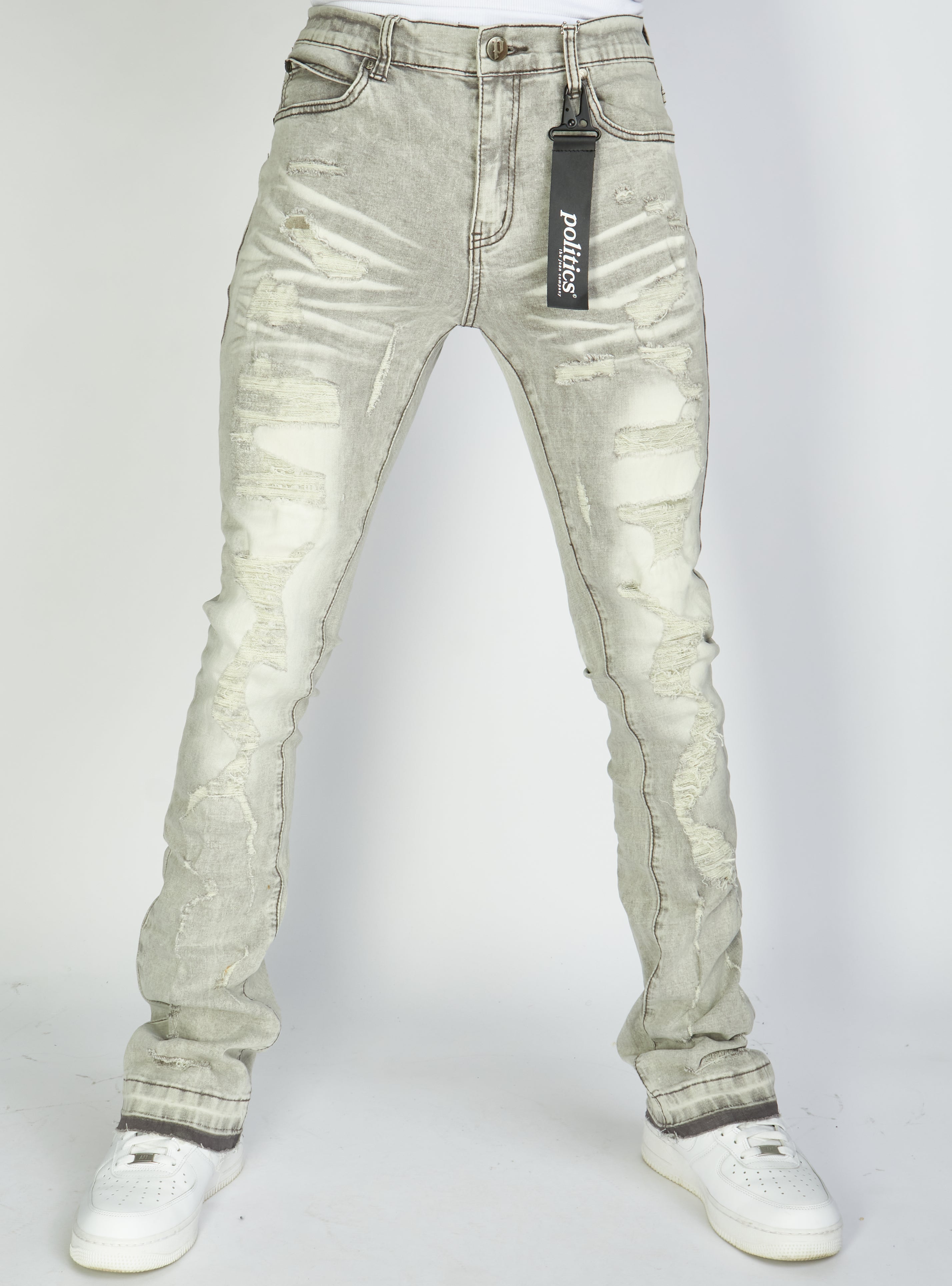 Politics Jeans - Uzi - Grey - 503