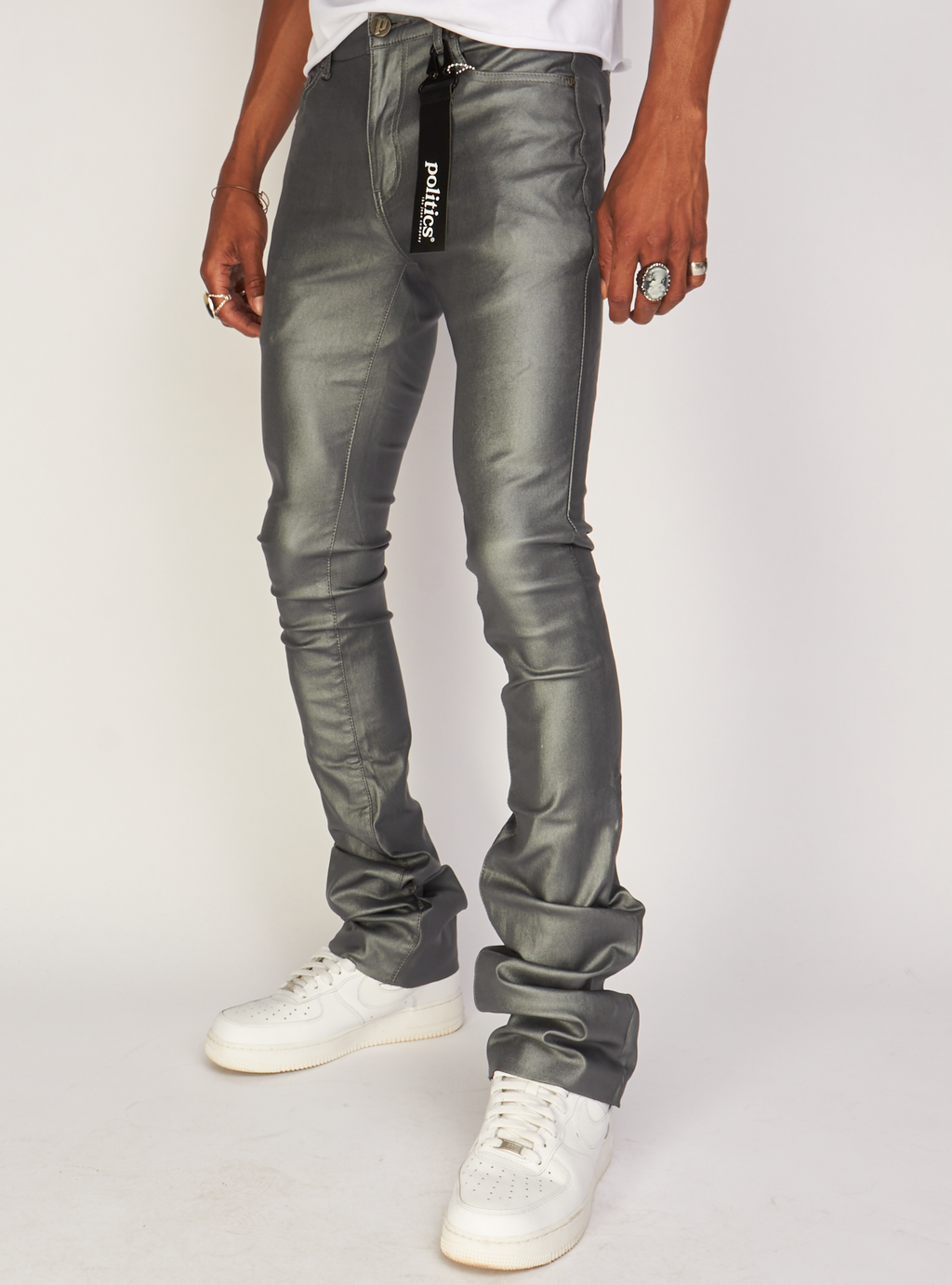 Politics Jeans - Martin - Metallic Grey - 510