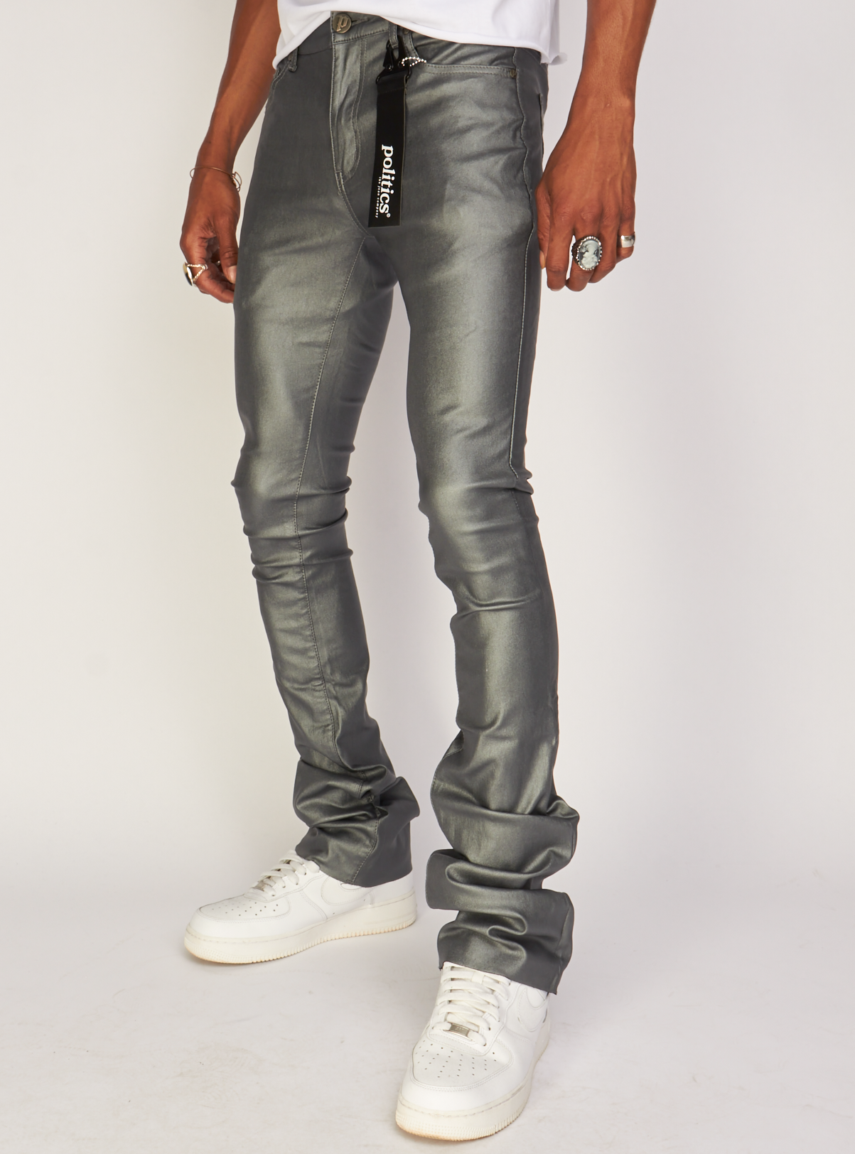 Politics Jeans - Martin - Metallic Grey - 510