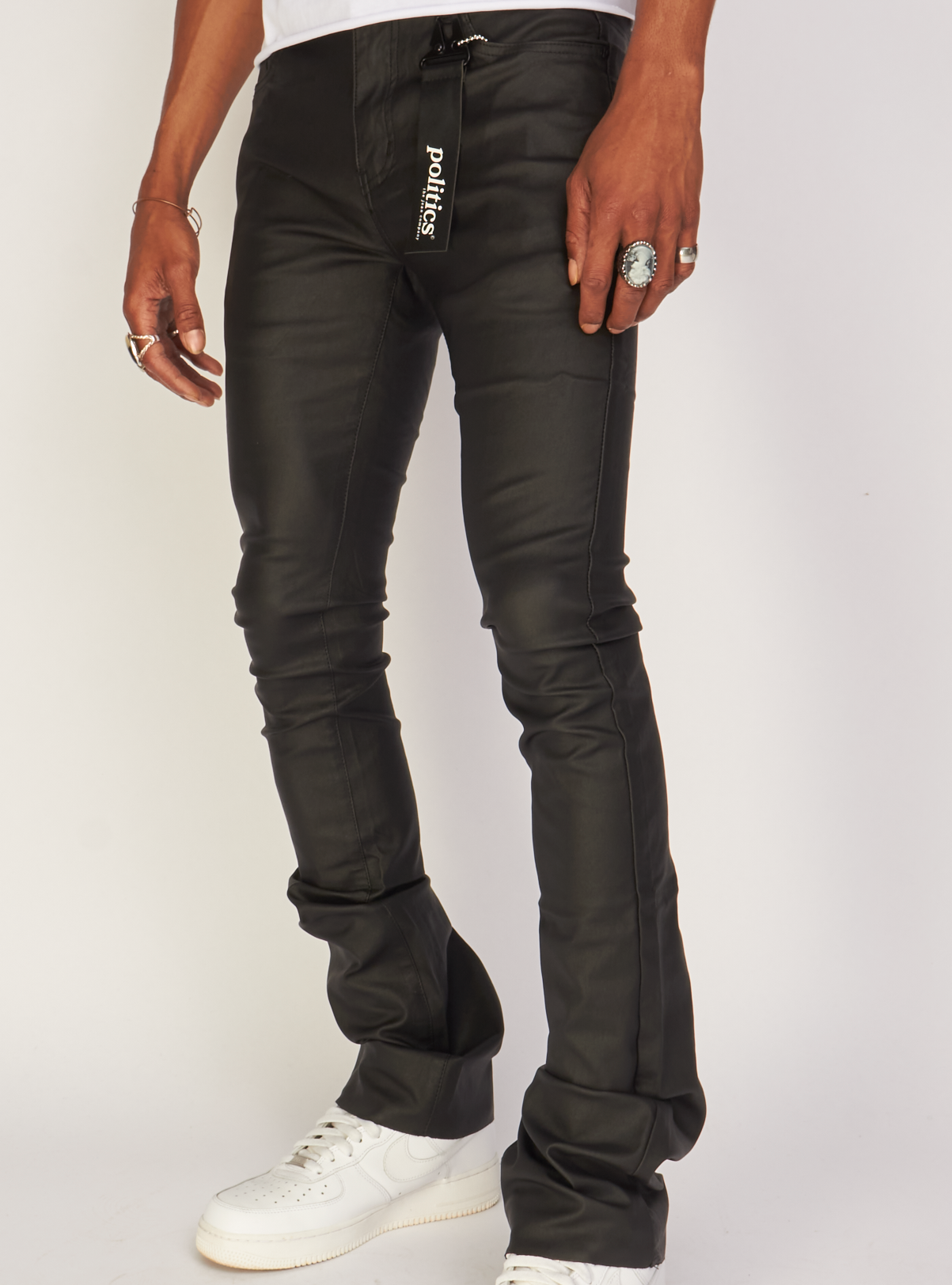Politics Jeans - Martin - Metallic Black - 507