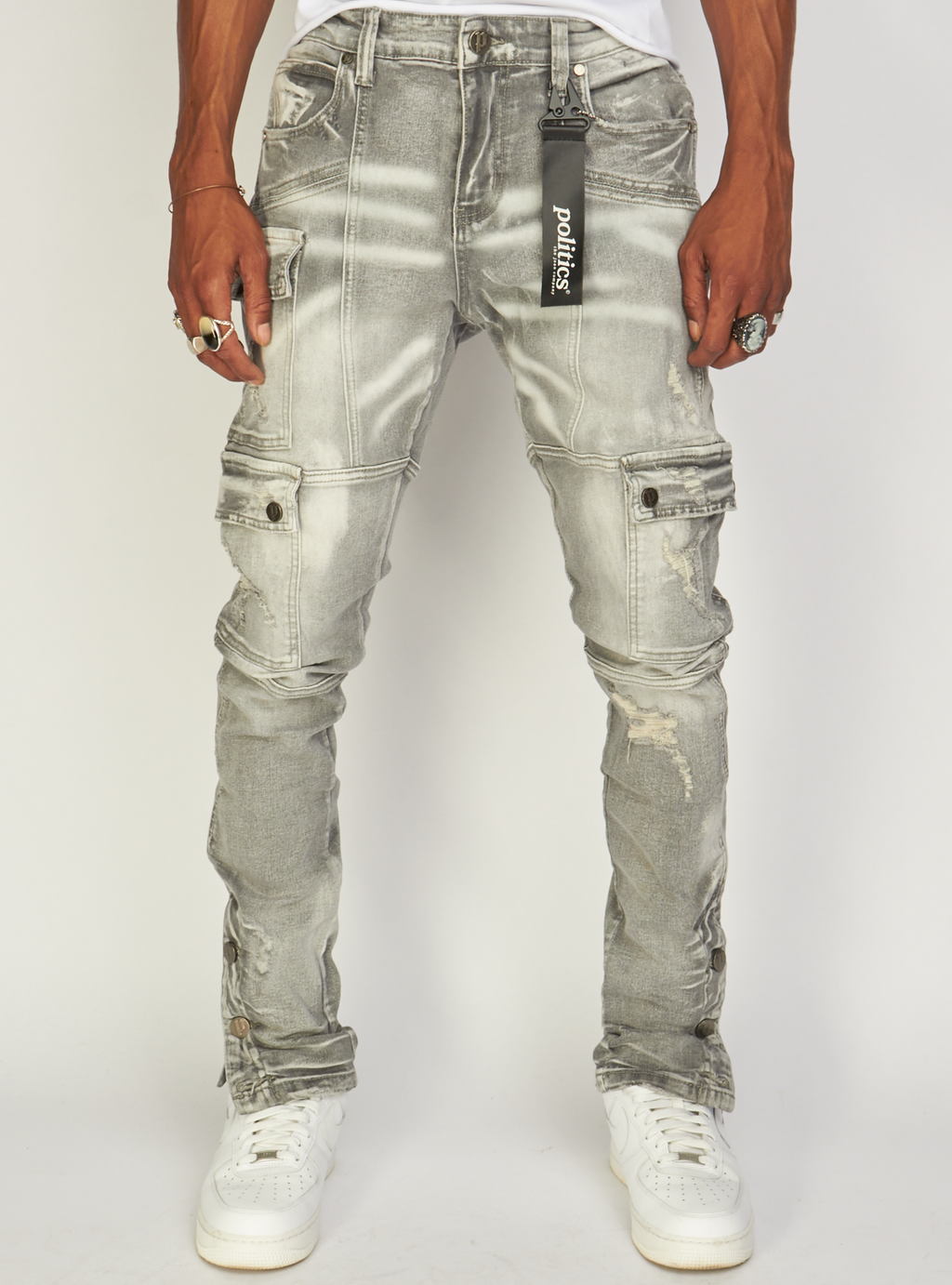 Politics Jeans - Hanson  - Grey Wash - 511