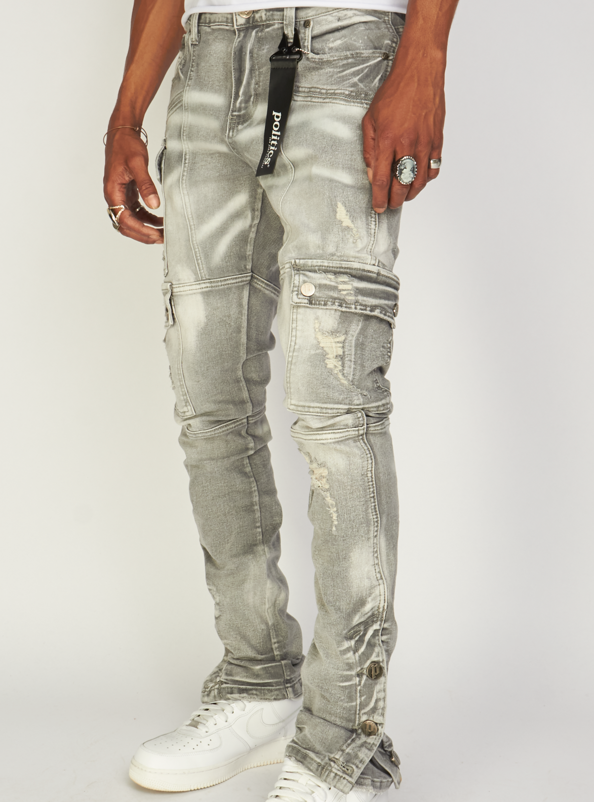 Politics Jeans - Hanson  - Grey Wash - 511