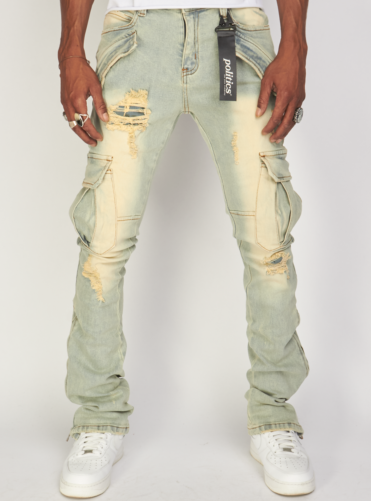 Politics Jeans - Harris- Light Vintage Wash - 502