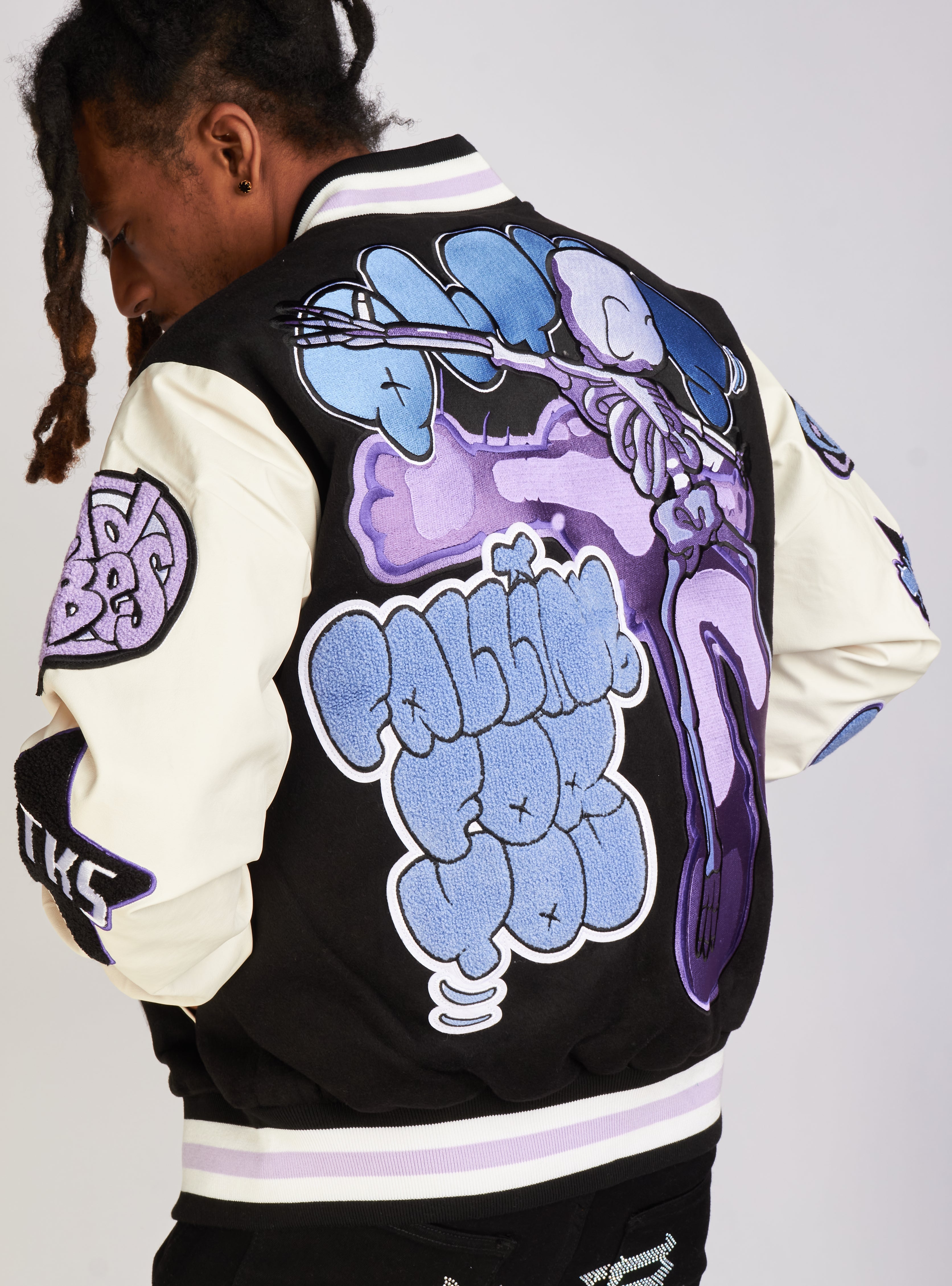 Politics Jacket - Crawford Black Varsity - 426