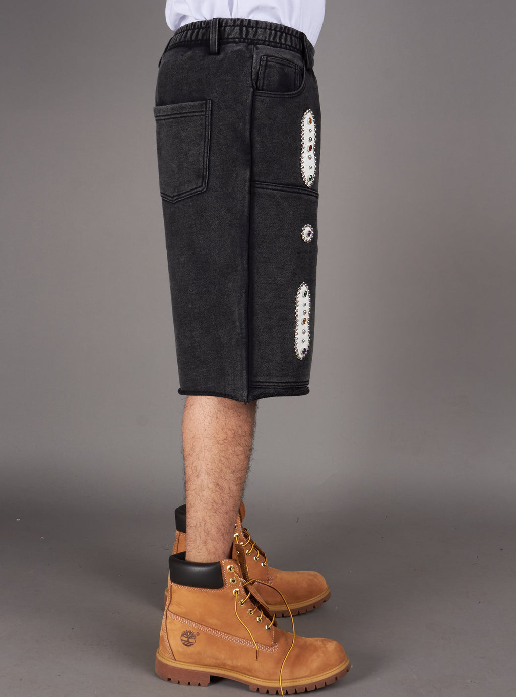 Politics Shorts - Keran - Washed Black - 640