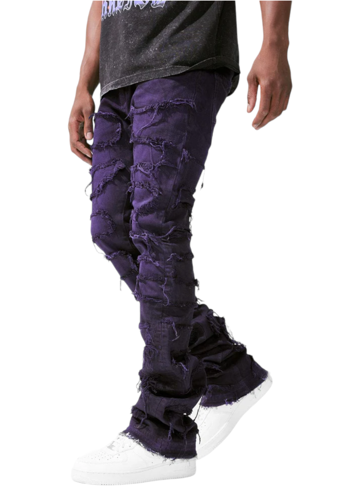 Jordan Craig Jeans - Martin Stacked Oasis - Purple - JTF1131