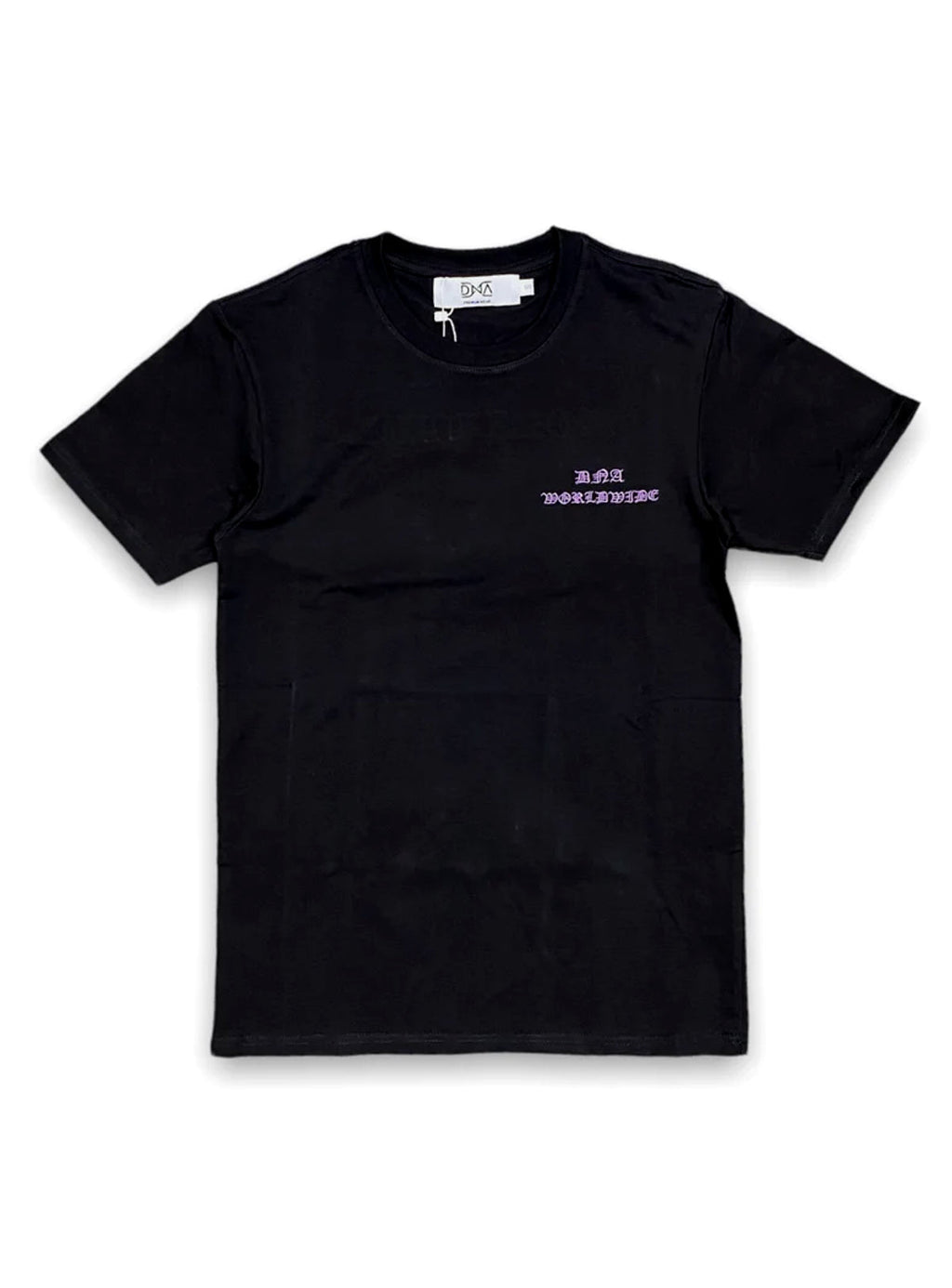 DNA T-Shirt - Worldwide - Black With Purple