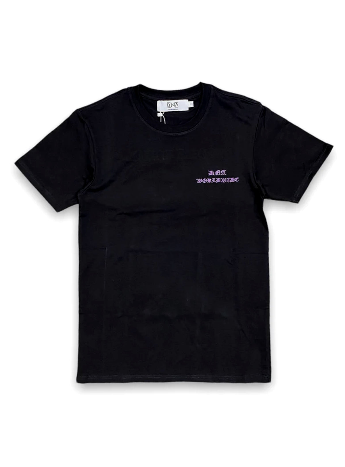 DNA T-Shirt - Worldwide - Black With Purple
