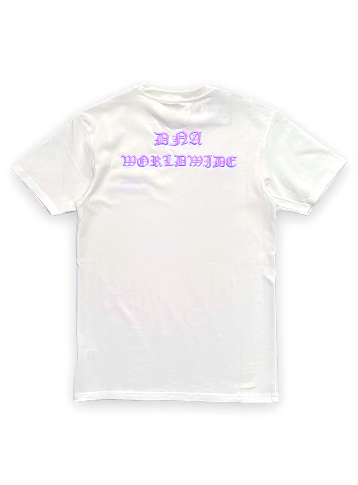 DNA T-Shirt - Worldwide - White With Purple