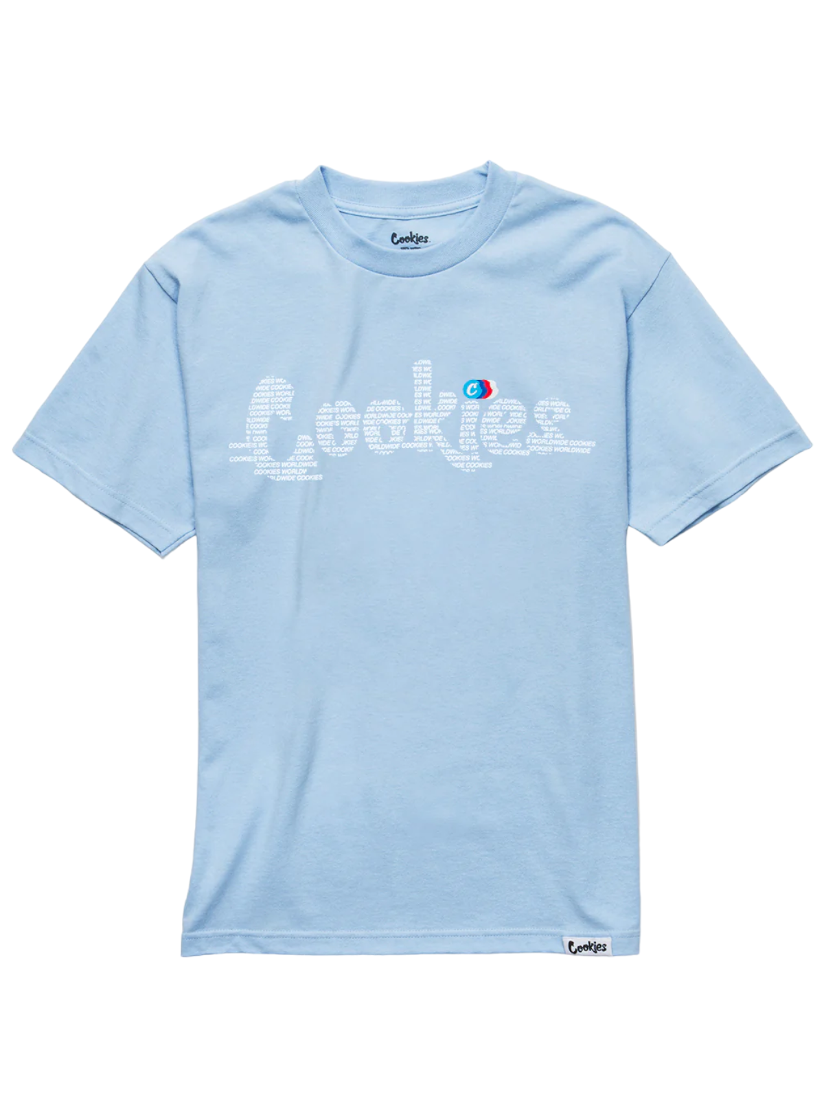 Cookies T-Shirt - Back To Back - Powder Blue
