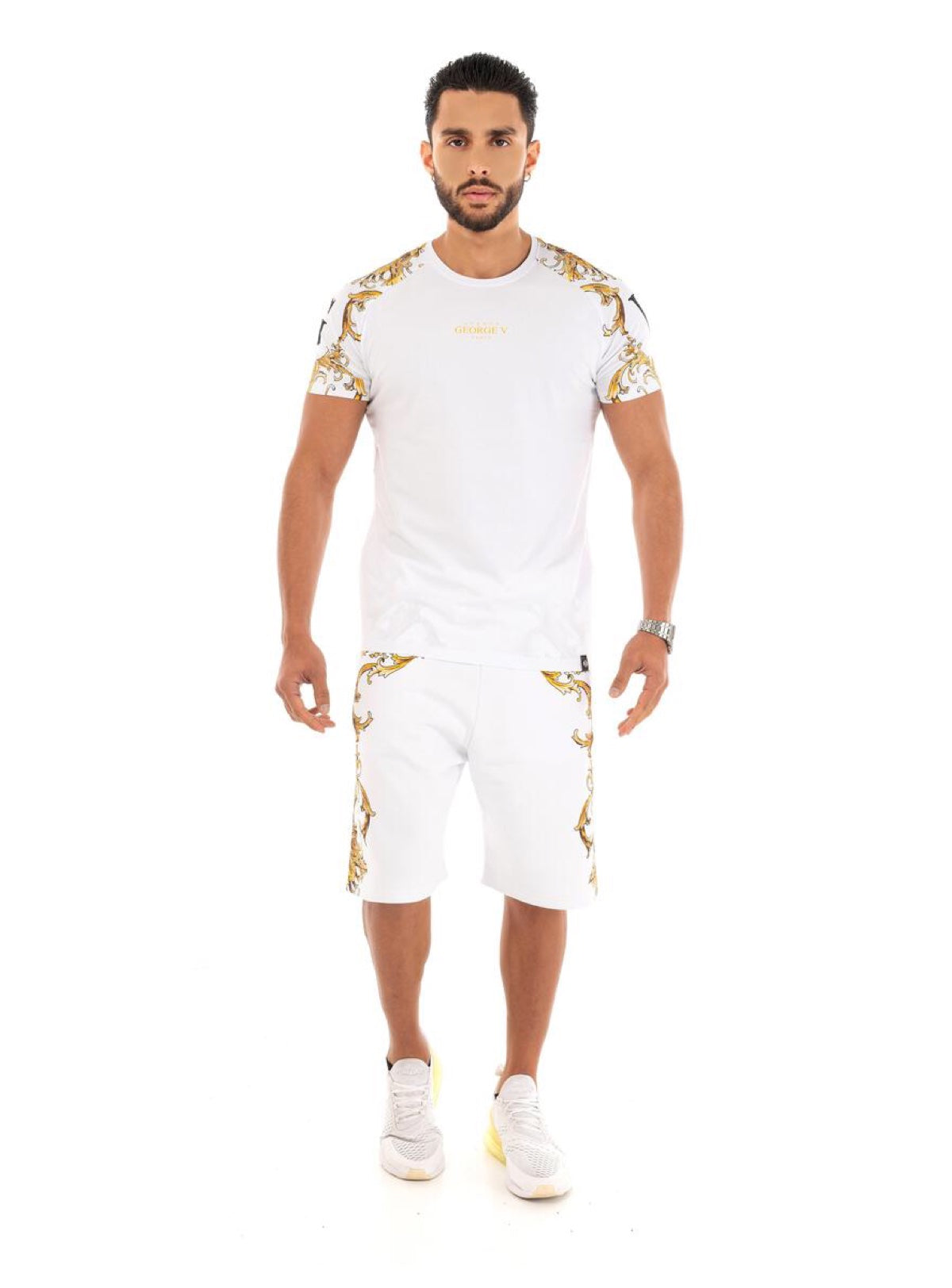 George V Short Set - Baroque - White - GV2358