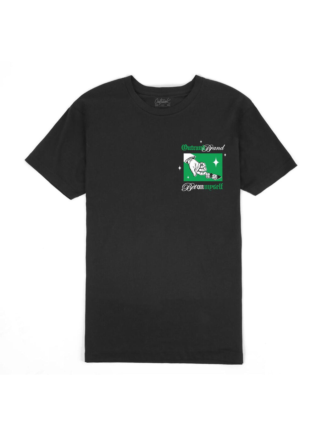Outrank T-Shirt - Bet On Myself - Black - OR2330