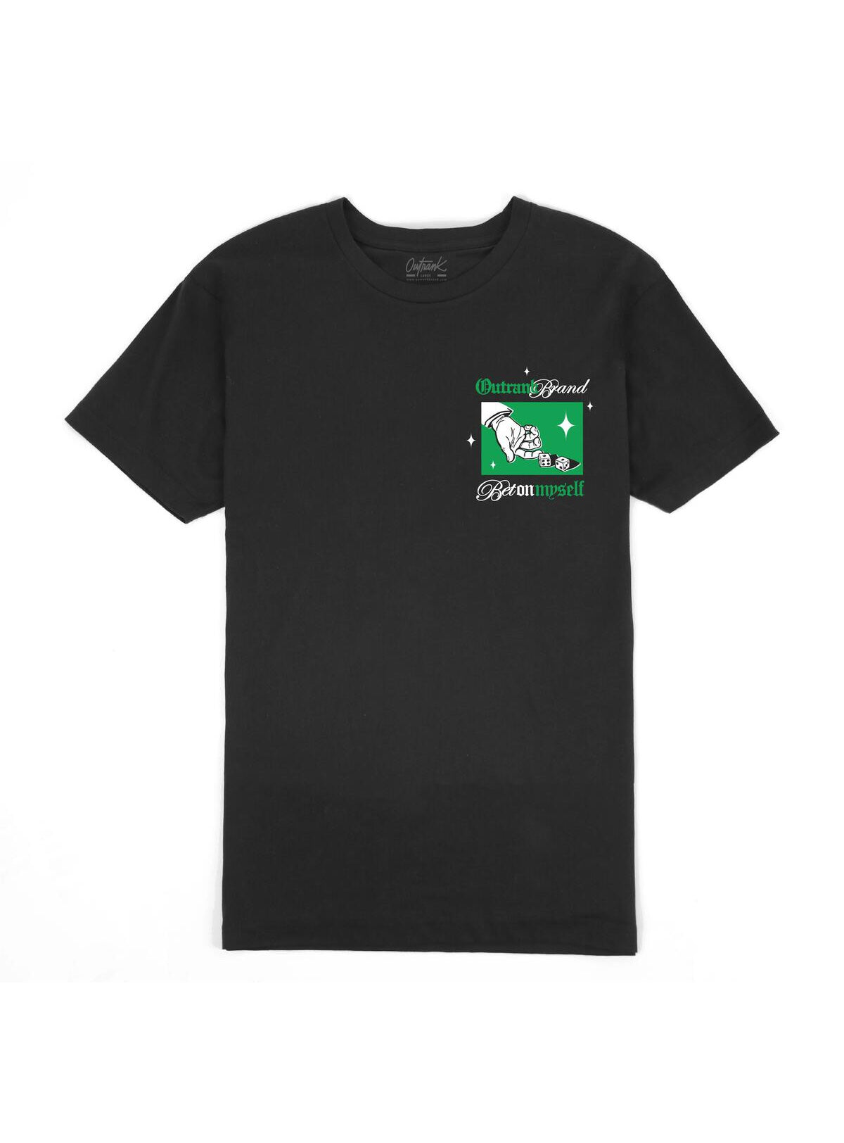 Outrank T-Shirt - Bet On Myself - Black - OR2330