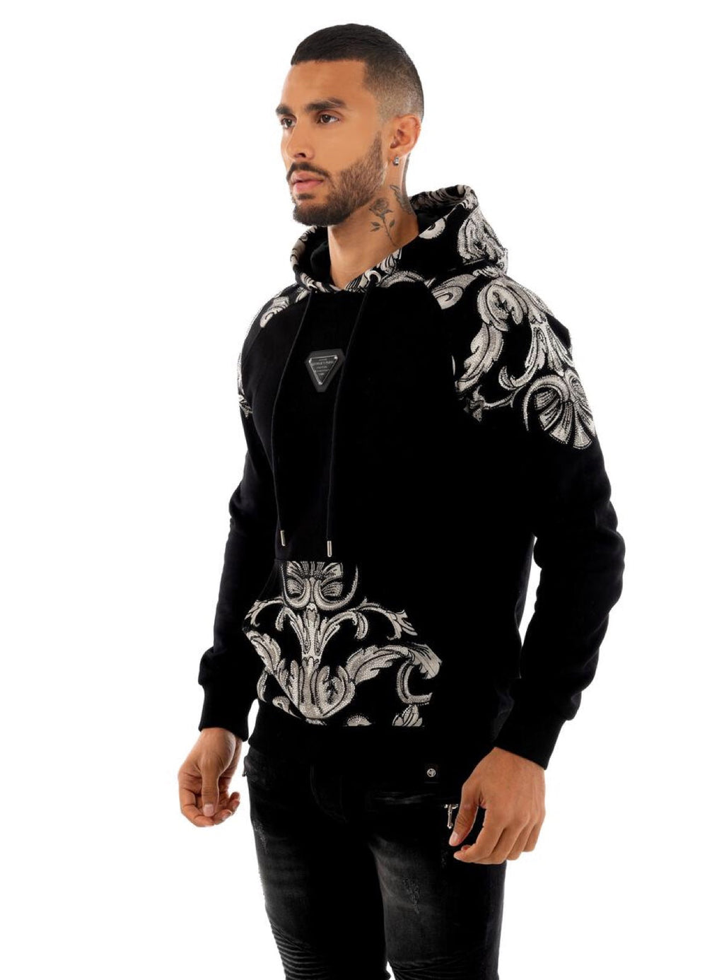 George V Hoodie - Unique - Black - GV2417