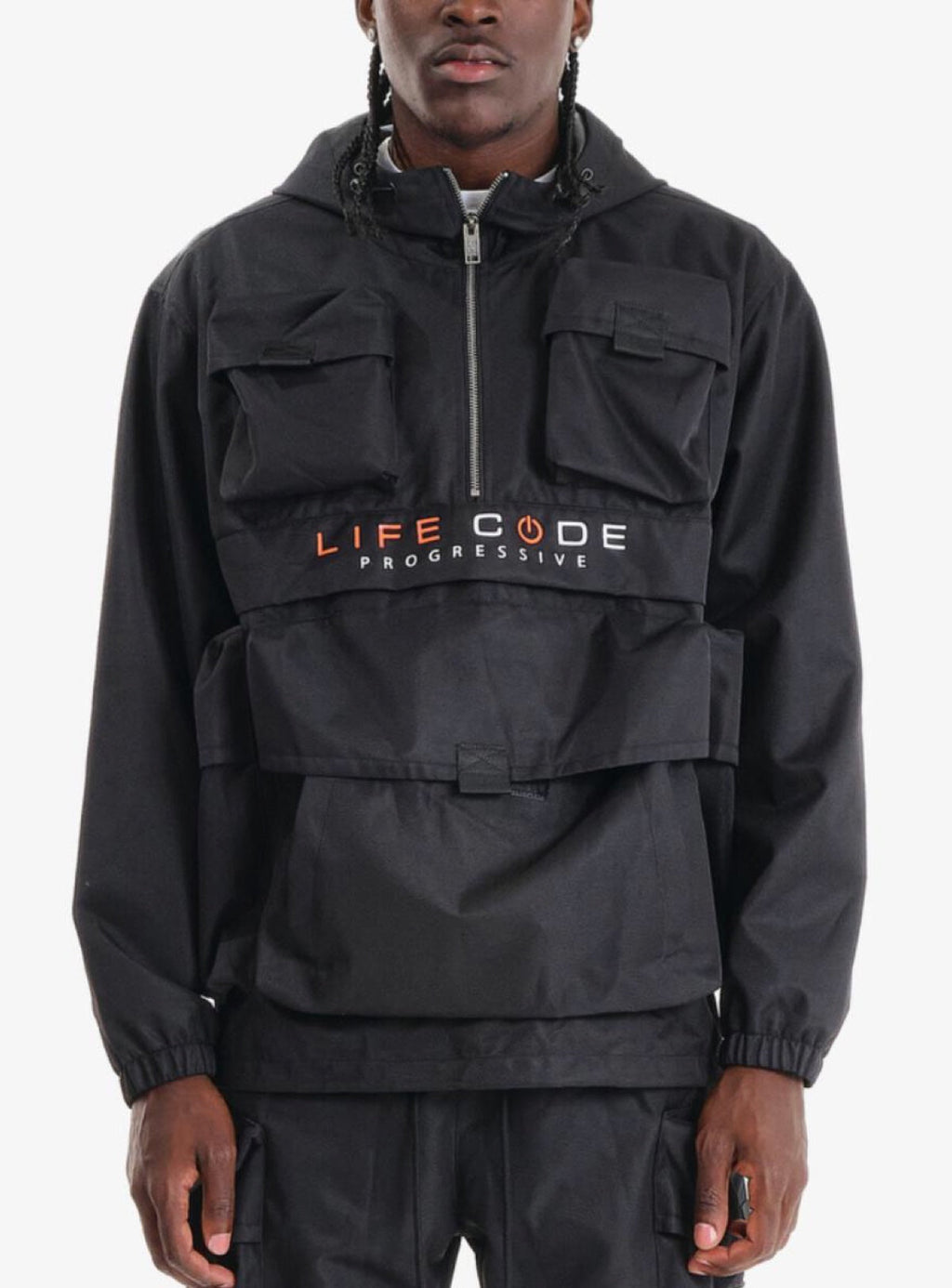 Life Code Jacket - Twill Cargo - Black - 23J39