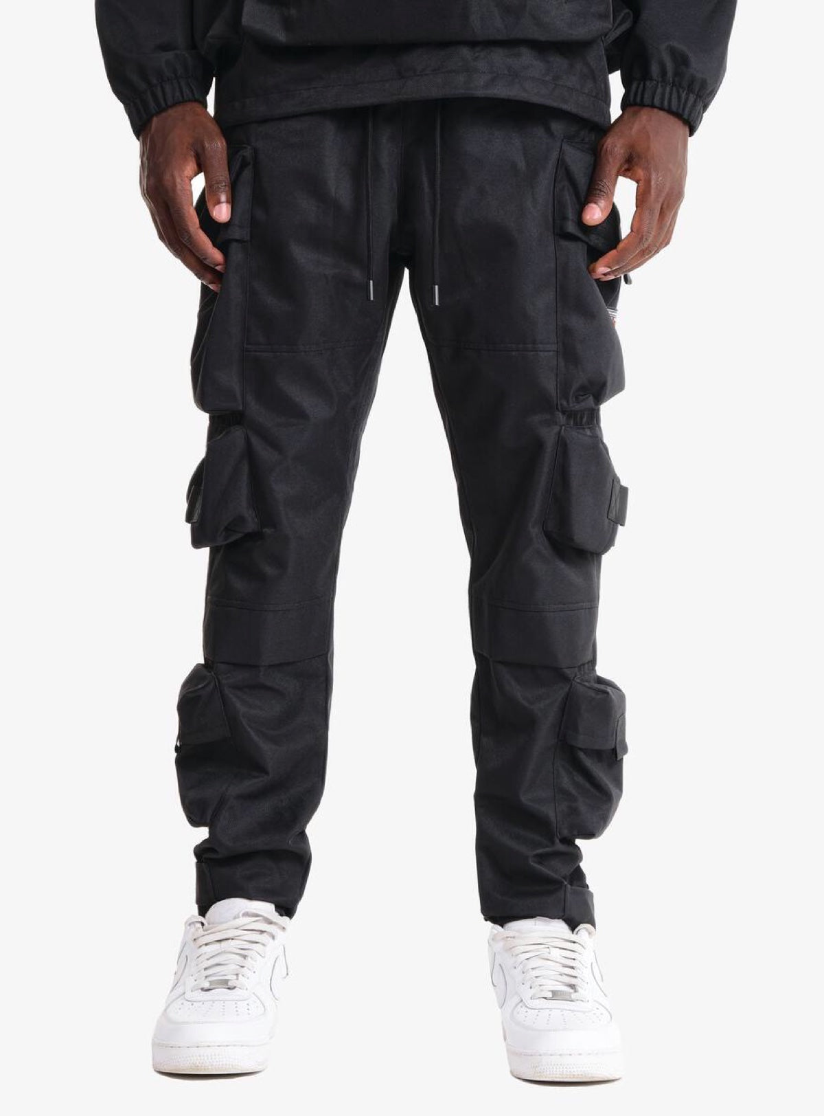 Life Code Track Pants - Twill Cargo - Black - 23P39