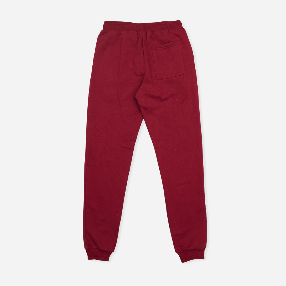 8&9 Sweatpants - Blaze Felt Applique - Burgundy