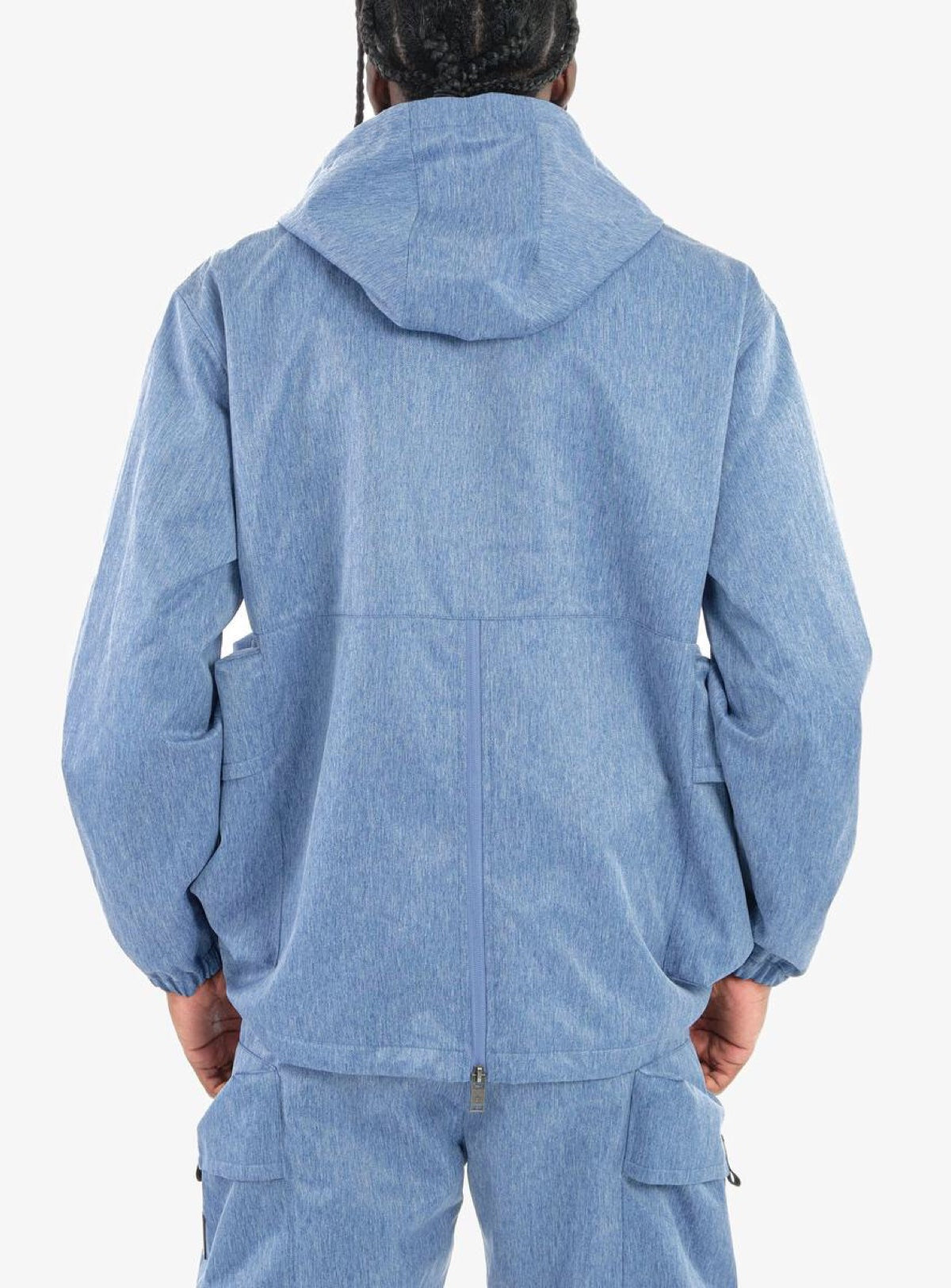 Life Code Jacket - Twill Cargo - Heather Blue - 23J39