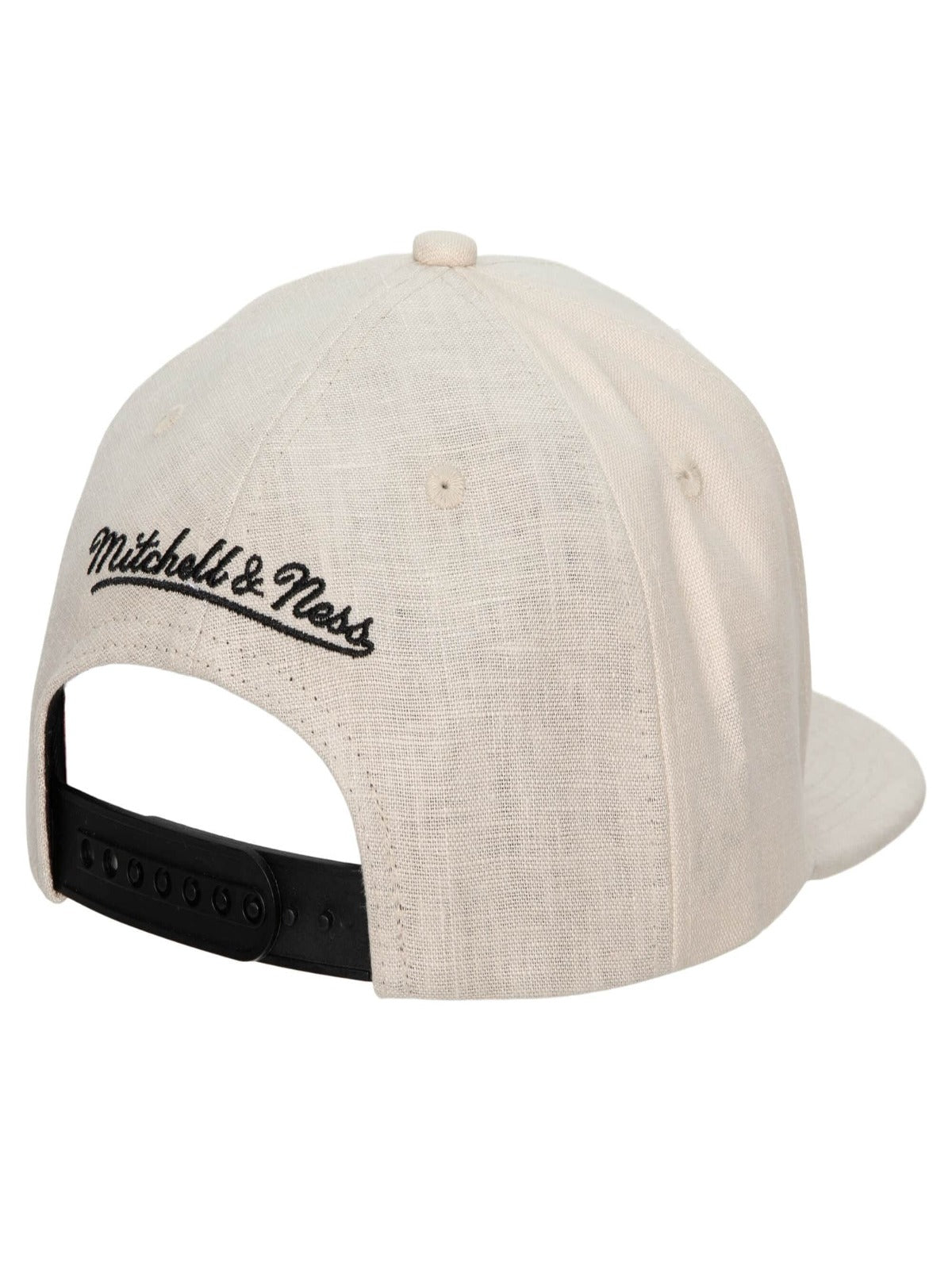 Mitchell & Ness Hat - NBA Cut Away Snapback - Nets - Off White - SH20118