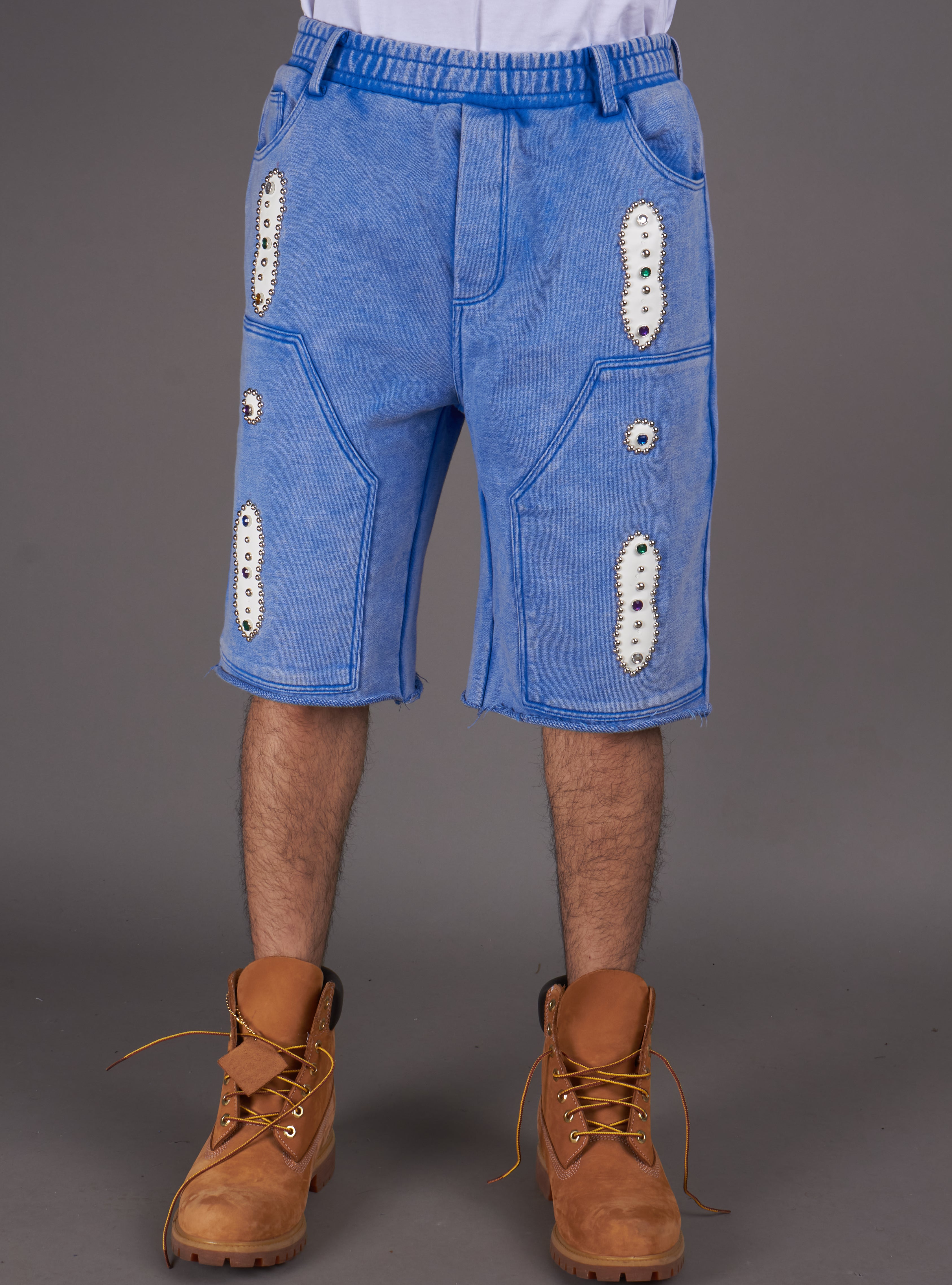 Politics Shorts - Keran - Washed Blue - 642