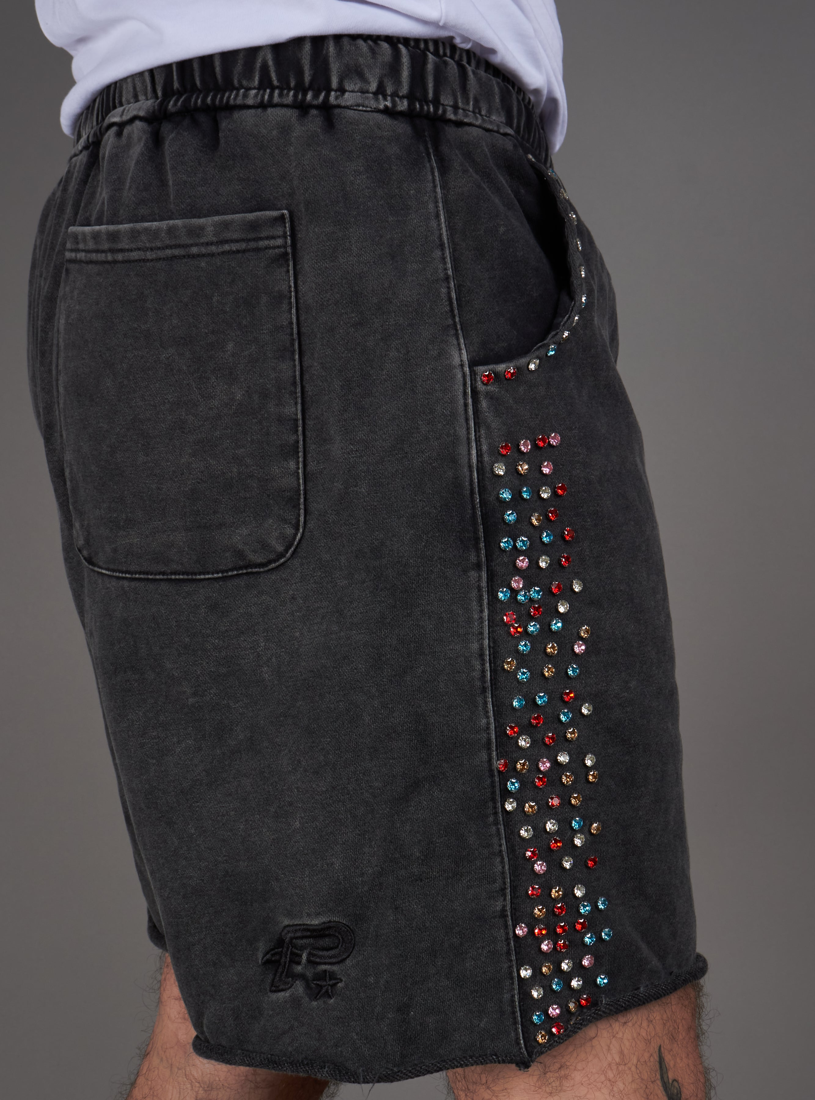 Politics Shorts - Sevin - Washed Black - 402