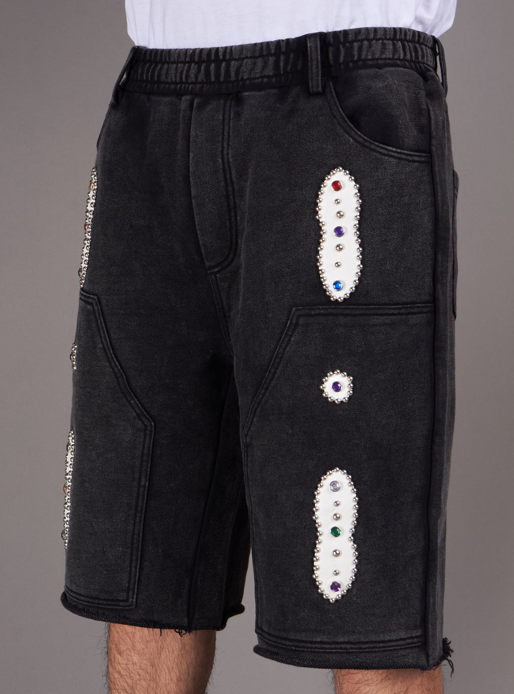 Politics Shorts - Keran - Washed Black - 640