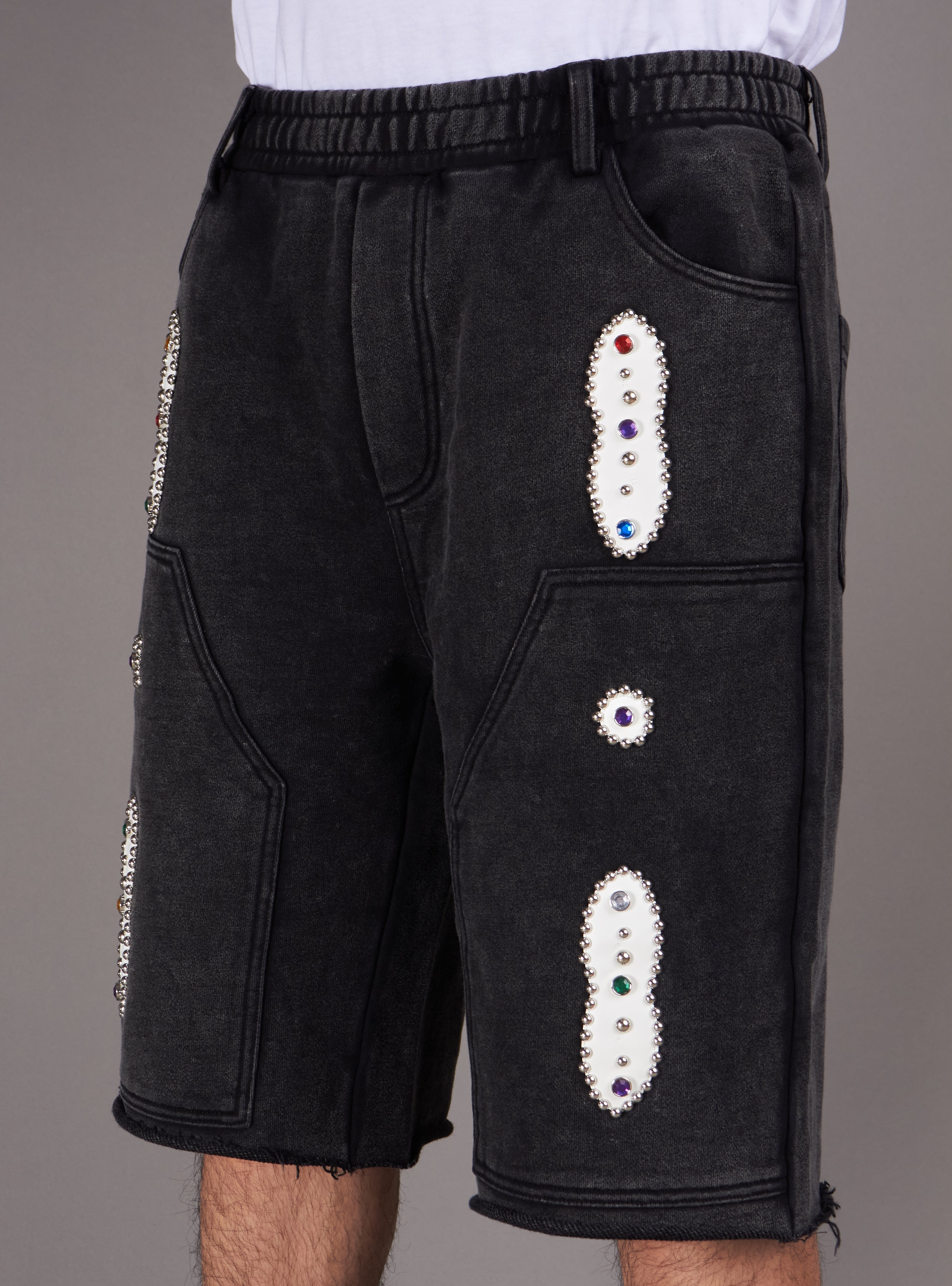 Politics Shorts - Keran - Washed Black - 640