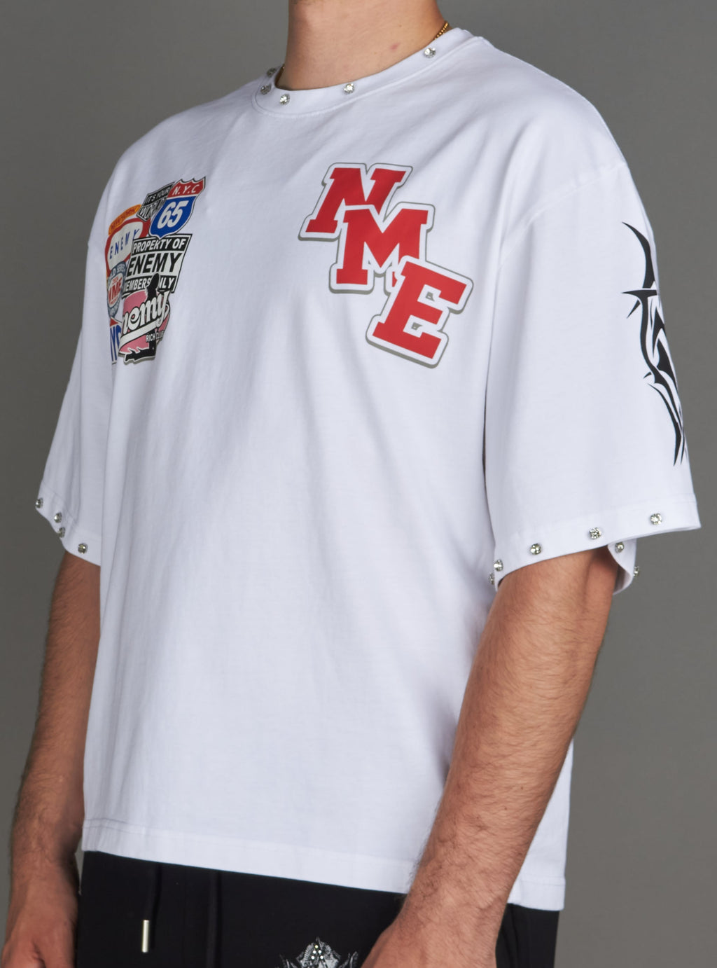 NME T-Shirt - Byron - White - 315