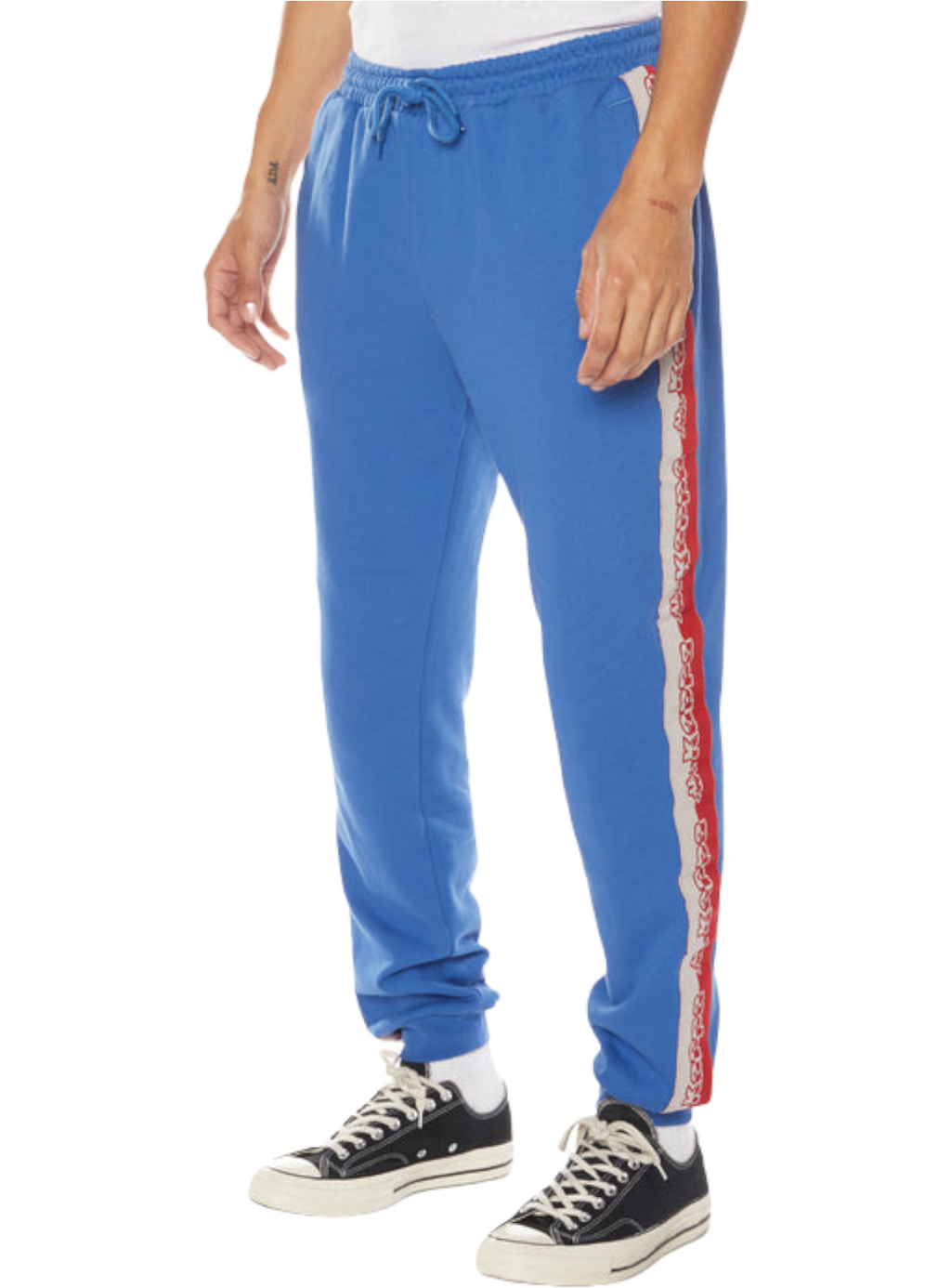 Kappa Sweatsuit - Logo Tape Dapet - Blue - 33194WW