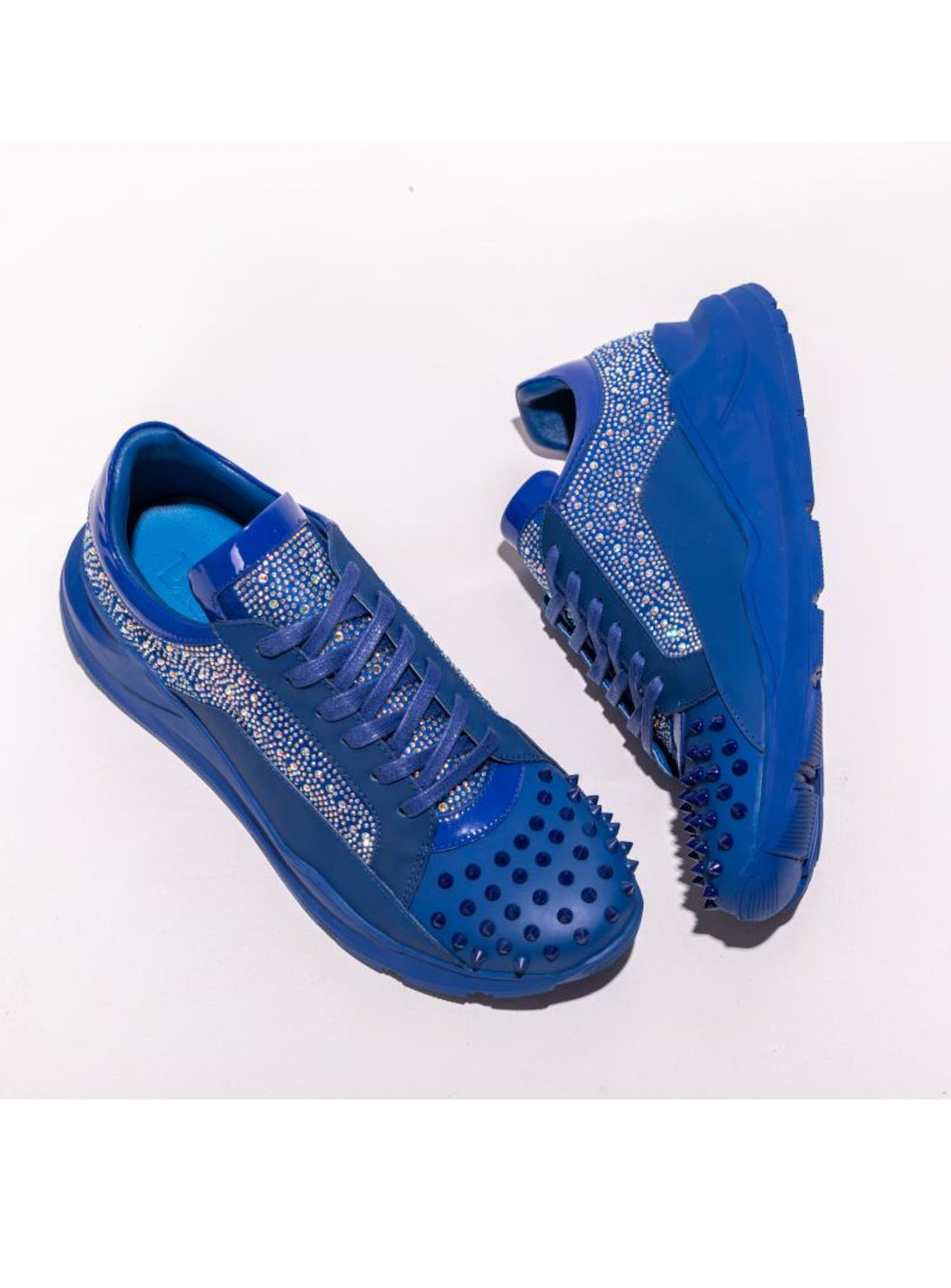 DNA Shoes - The Shine Edition - Royal Blue With Multi Stones - SP11