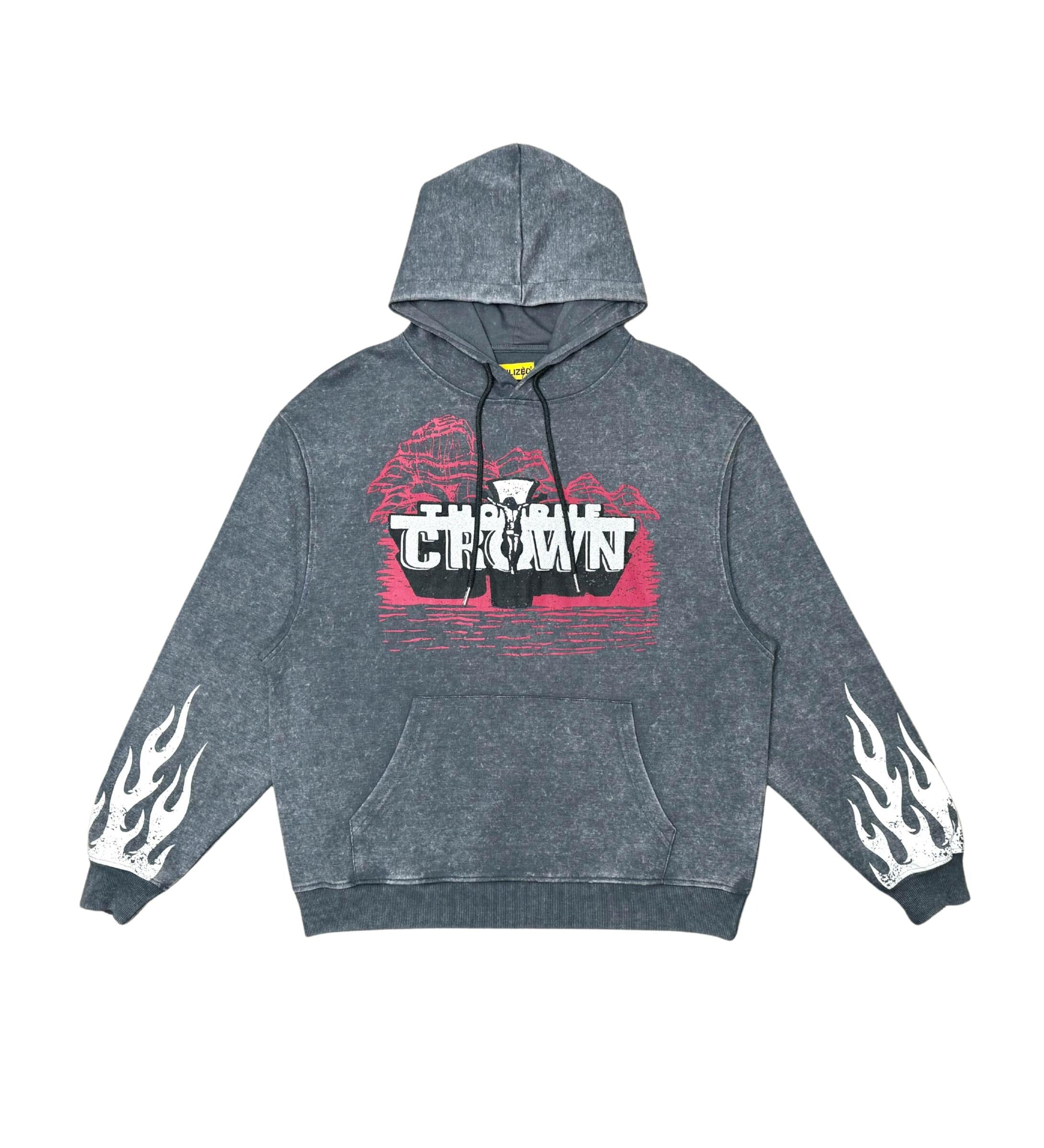 Civilized Hoodie - Escape To Paradise - Grey - CV3363