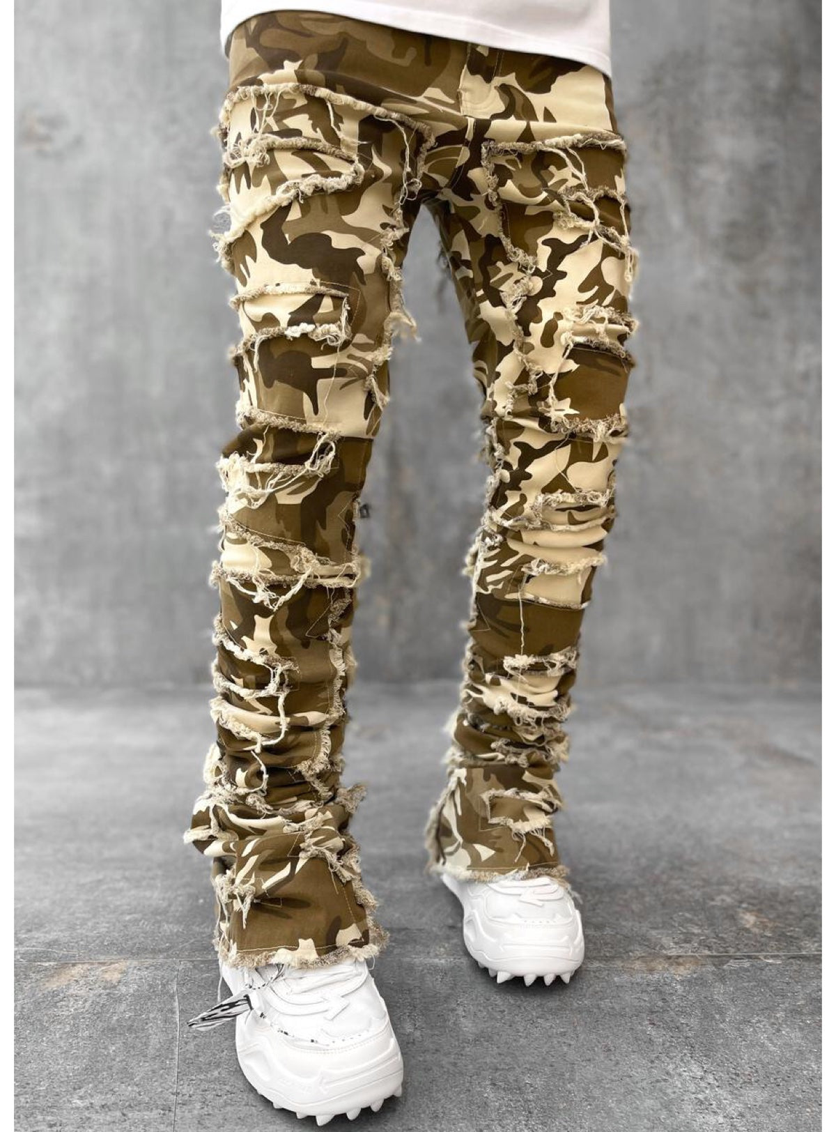 Guapi Jeans - Blood Diamond Stacked Denim - Camo - GUAP07