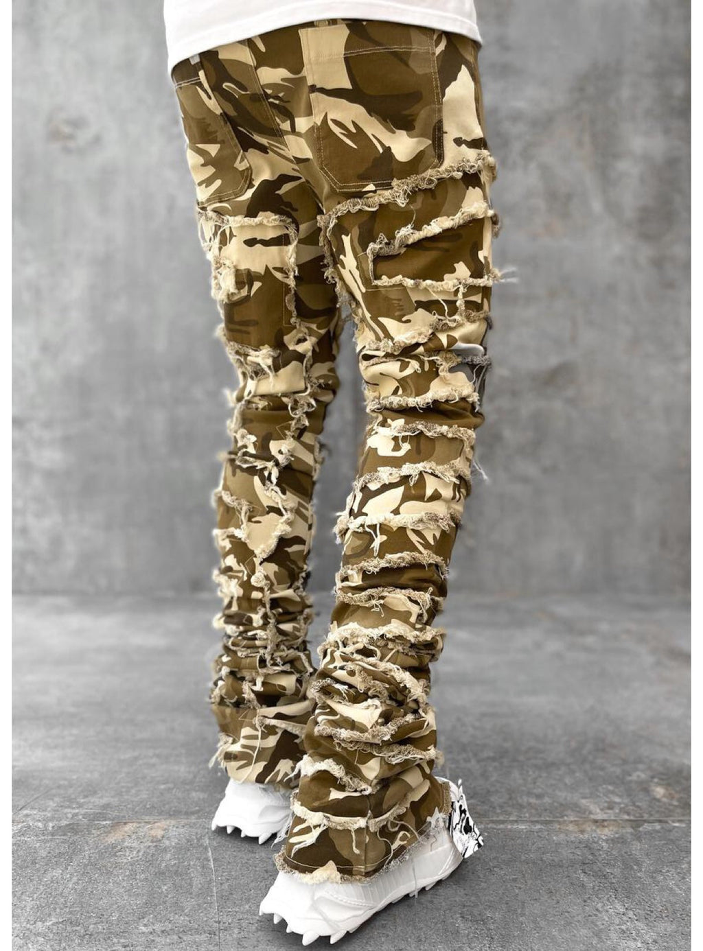 Guapi Jeans - Blood Diamond Stacked Denim - Camo - GUAP07