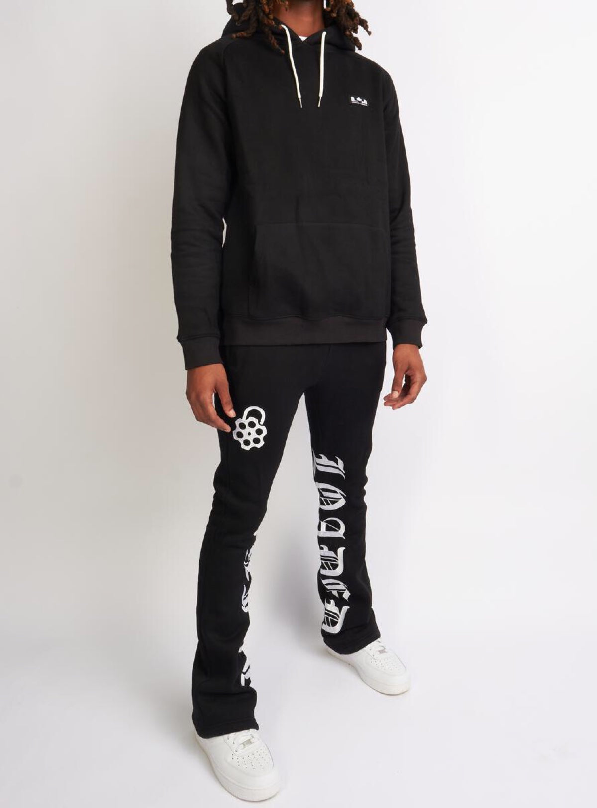 LNL Sweatsuit - Chamber - Black And White - 352