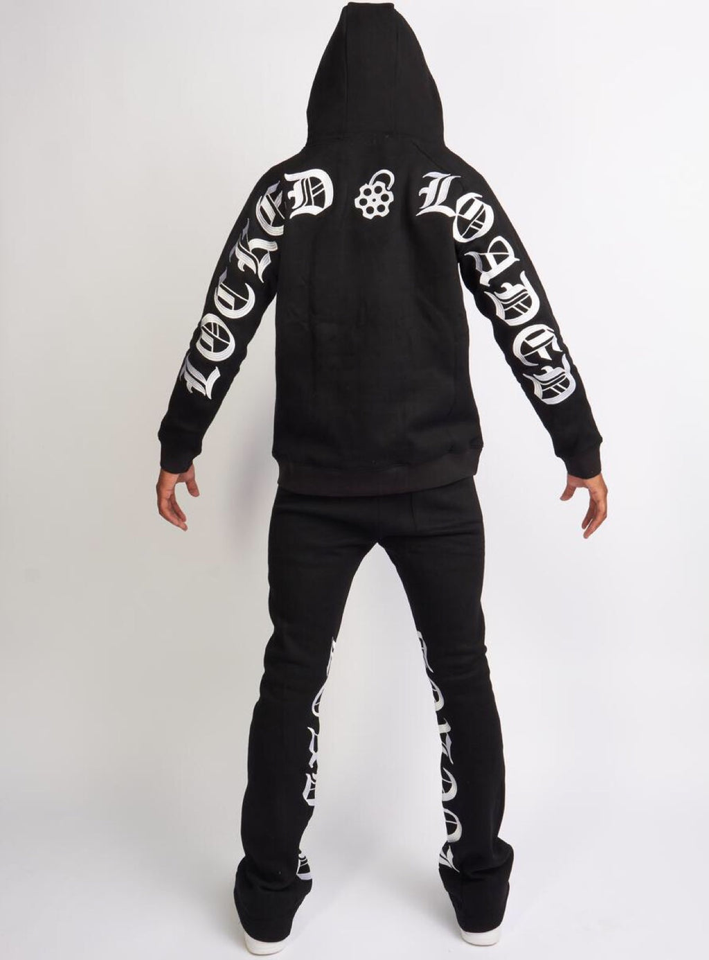 LNL Sweatsuit - Chamber - Black And White - 352