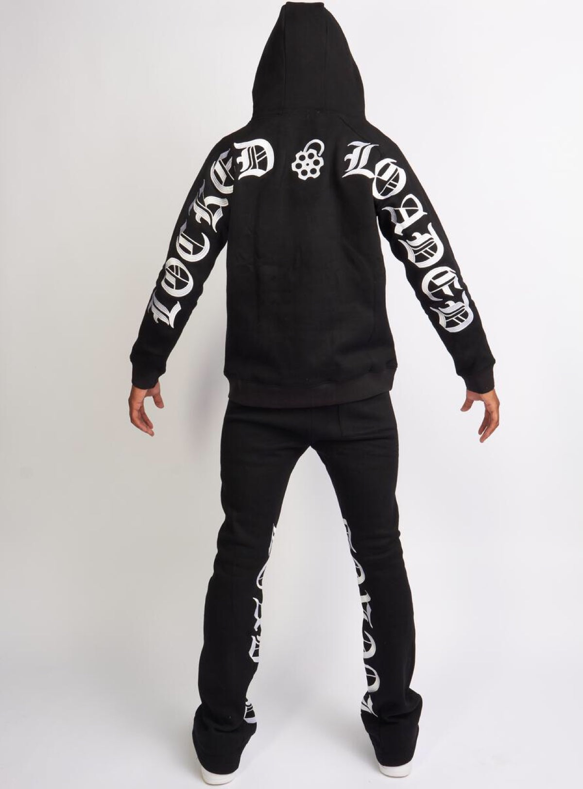 LNL Sweatsuit - Chamber - Black And White - 352