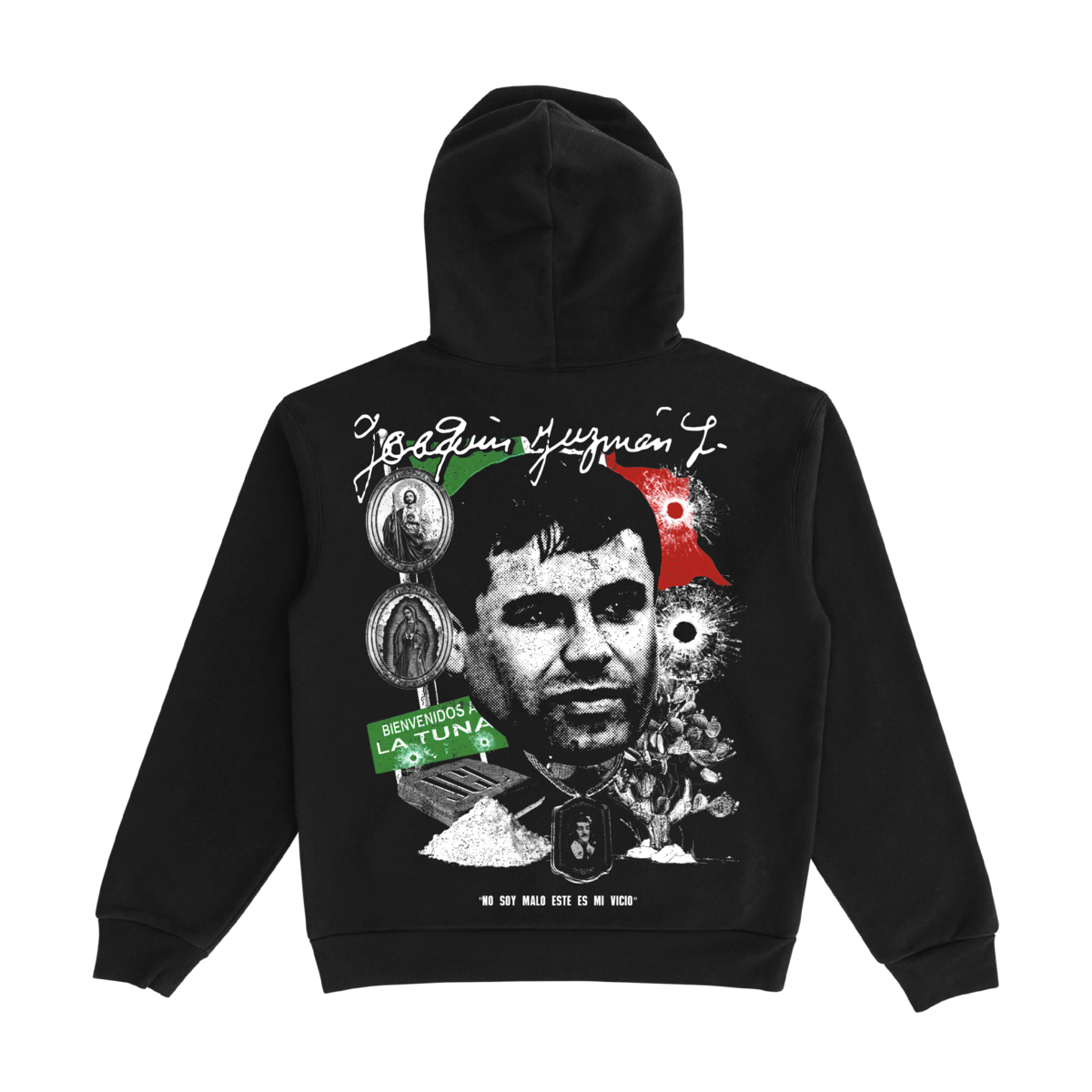 Evil Vice Hoodie - Chapo - Black - VICE029