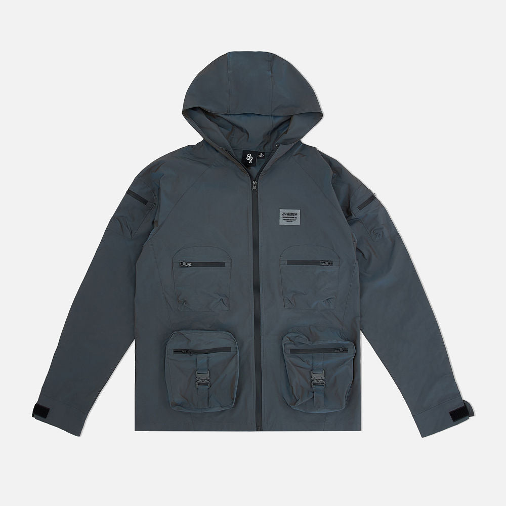 8&9 Jacket - Combat Nylon - Iridescent Steel