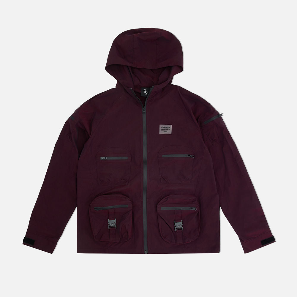 8&9 Jacket - Combat Nylon - Iridescent Wine